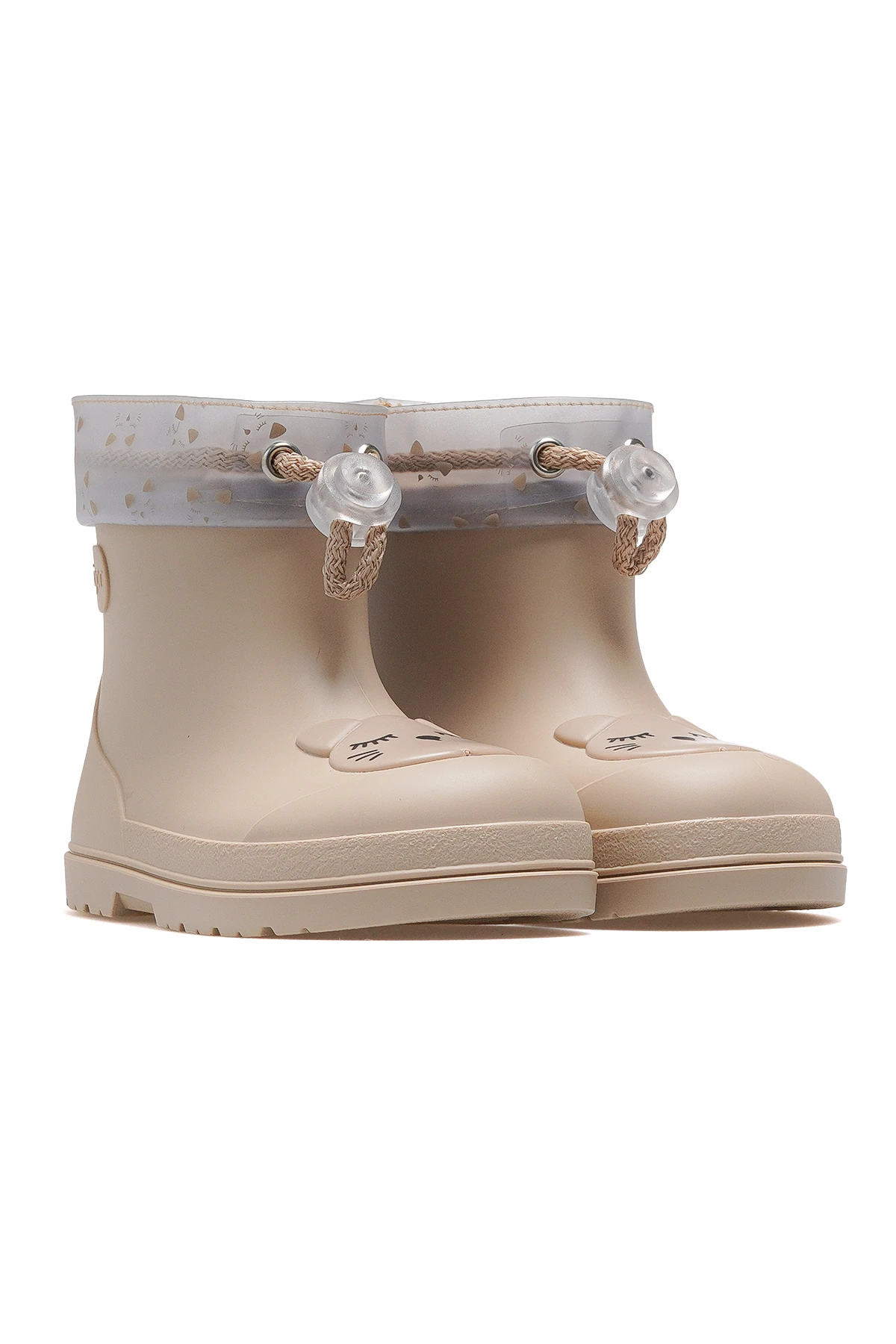 Mendı Gato Borreguıto Kız Çocuk Su Gecirmez Yağmur Bot CC334 PK - BEJ