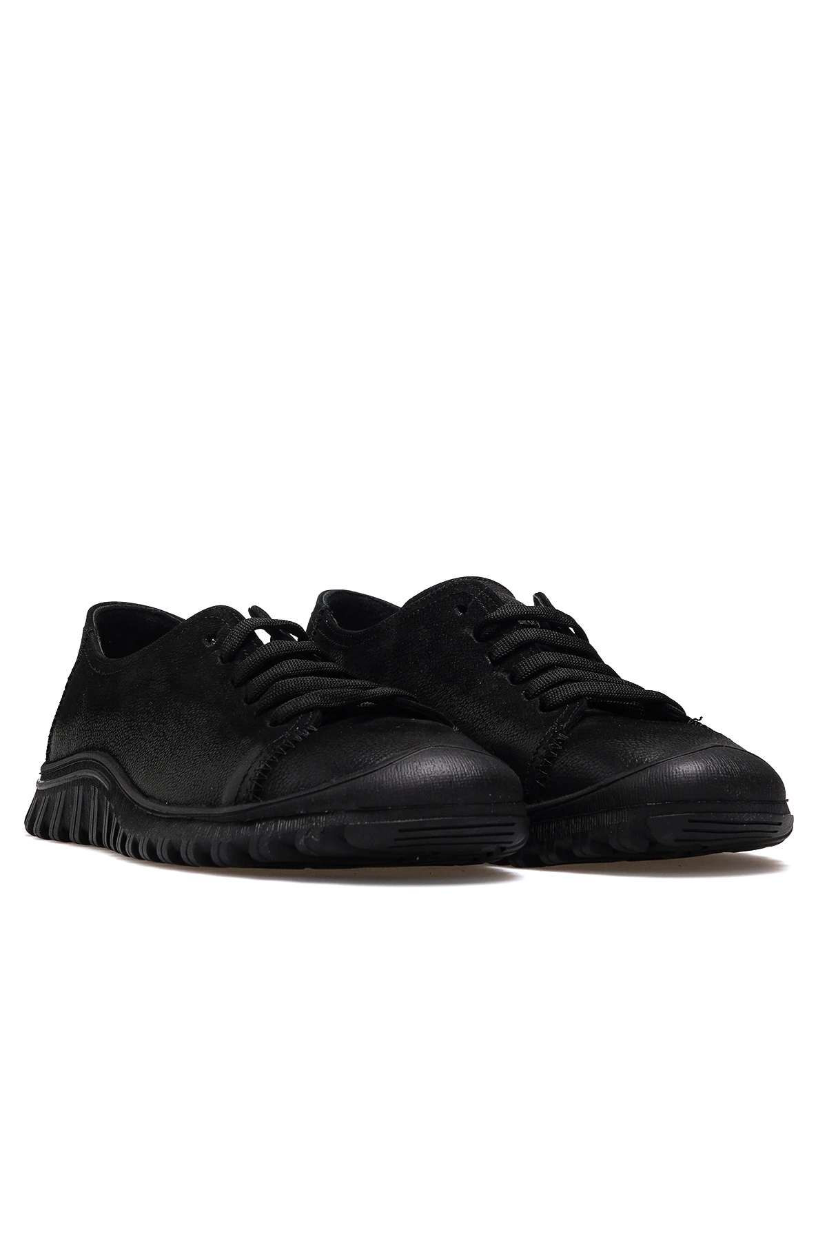 Kadın Hakiki Deri Casual Günlük Ayakkabı 2413532K Z - SİYAH NUBUK