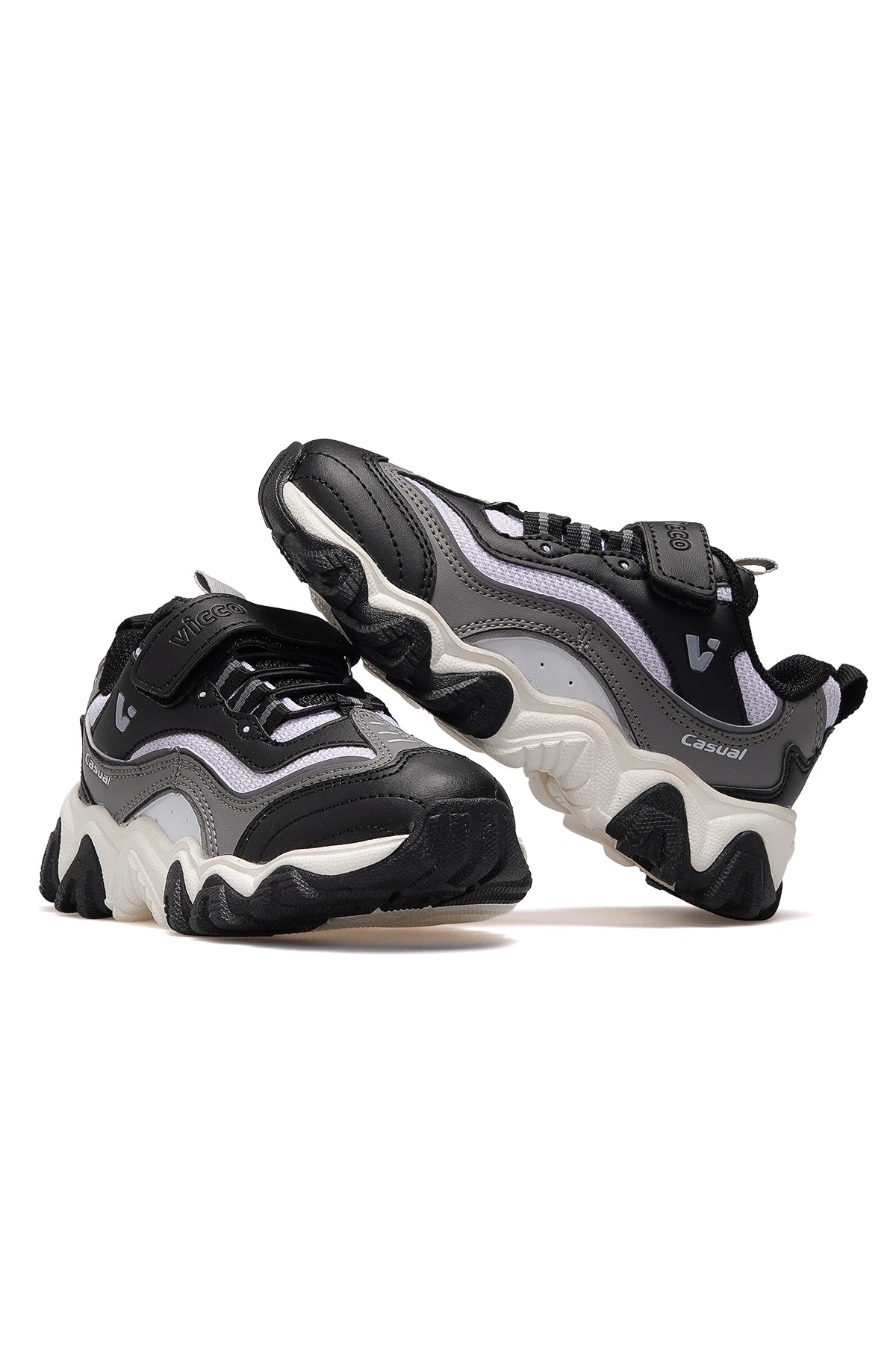 Pote Erkek Çocuk Günlük Sneaker Spor Ayakkabı 346.244 PE - SİYAH