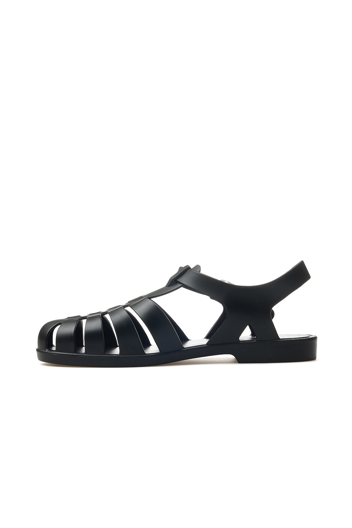 İgor Bıarrıtz Mate Kaydırmaz Taban Kadın Sandalet (36-41) KS10259 BIARRITZ MT - SİYAH