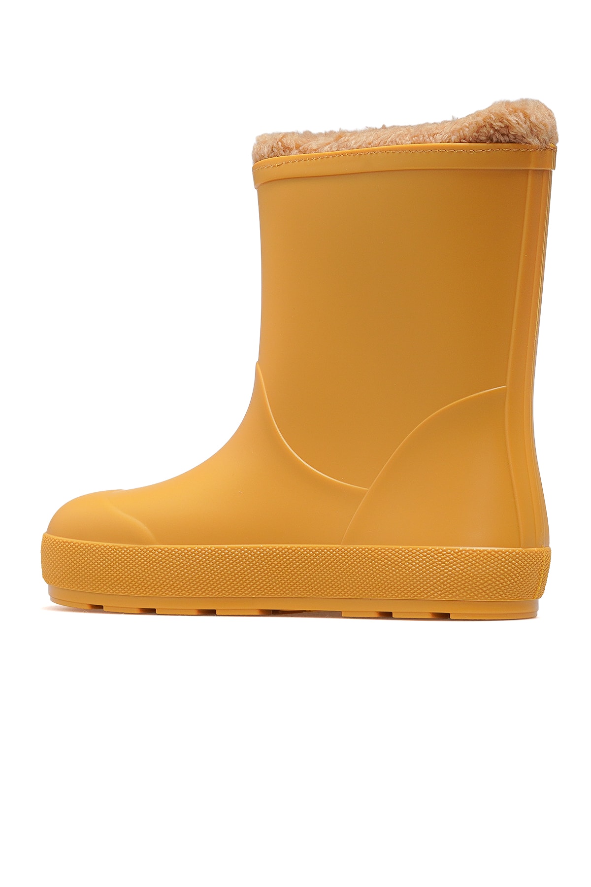 Yogi Borreguito Unisex Çocuk Kürklü Su Geçirmez Çizme W10306 - SARI