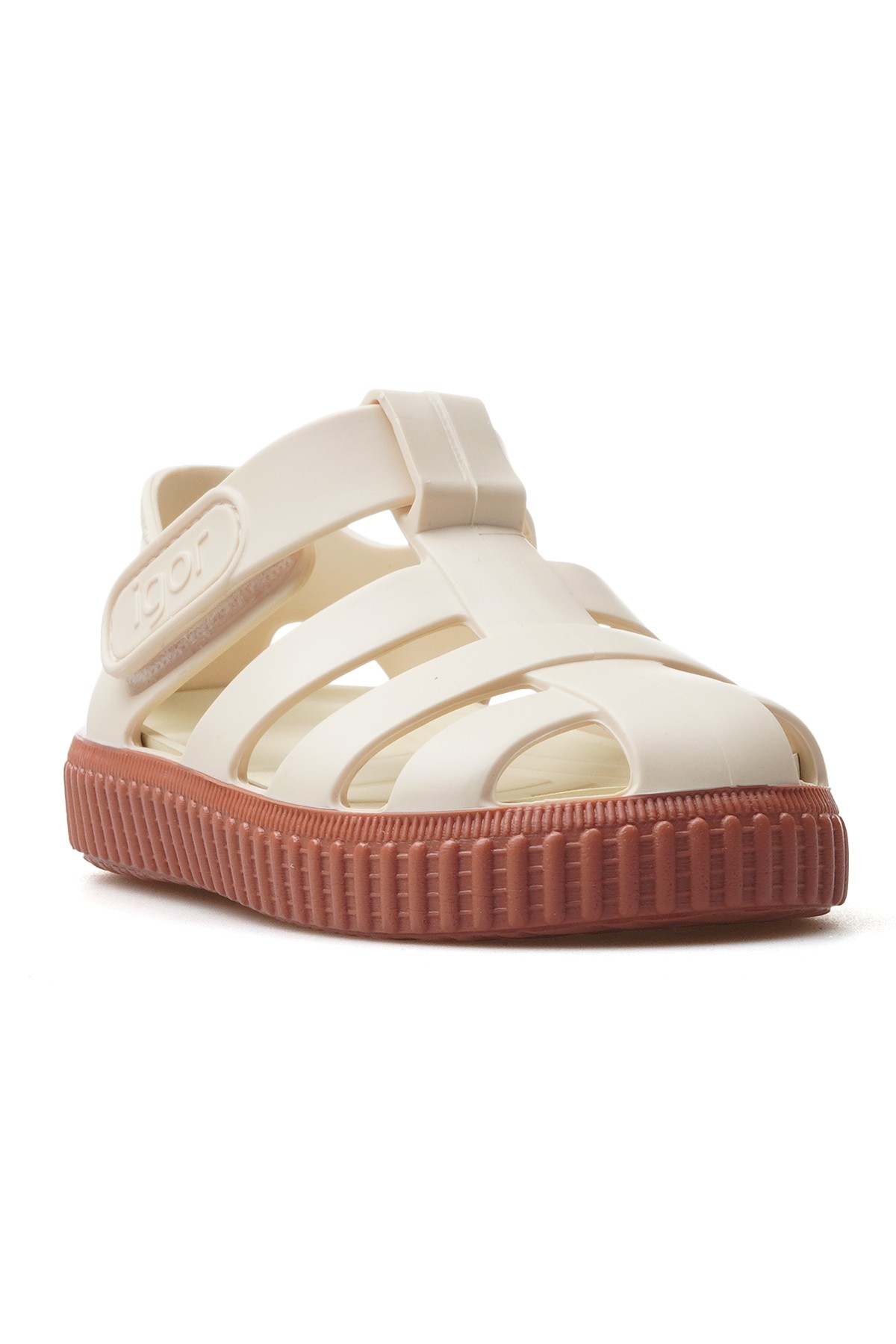 Nıco Marfıl Kaydırmaz Taban Çocuk Sandalet S10323 - BEJ/KAHVE