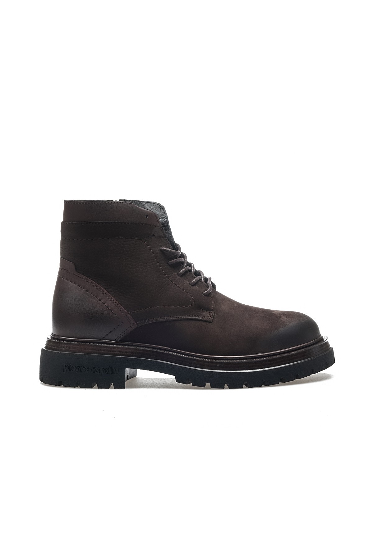 Pierre Cardin Erkek Hakiki Deri Casual Günlük Bot (40-44) 77812 M - KAHVE NUBUK