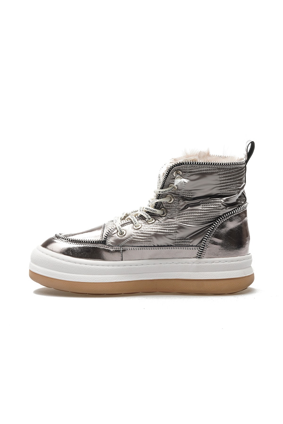 Guja Kadın Taş Detaylı Sneaker Günlük Bot (36-40) 23K321-7 Z - GRİ