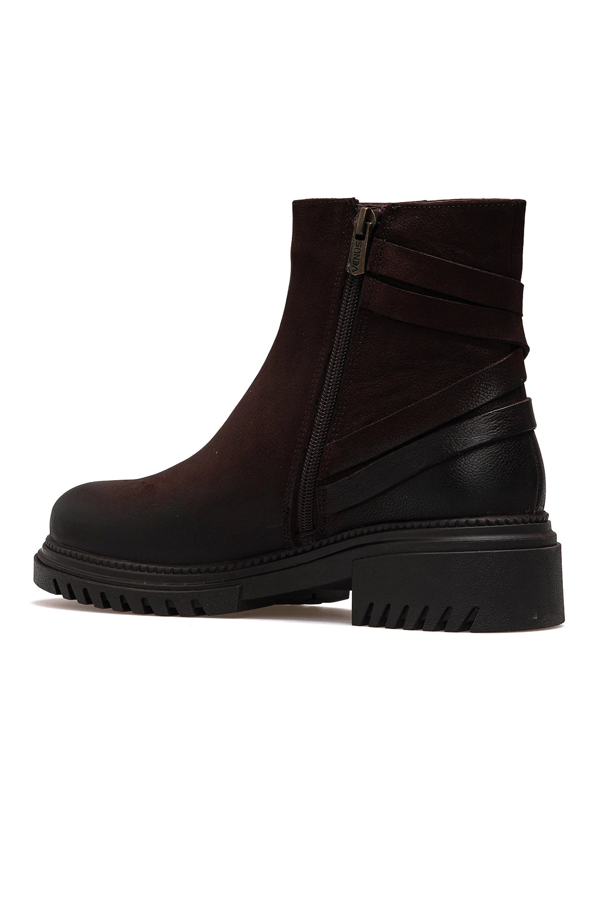 Kadın Hakiki Deri Casual Günlük Bot 1950860K Z - KAHVE NUBUK