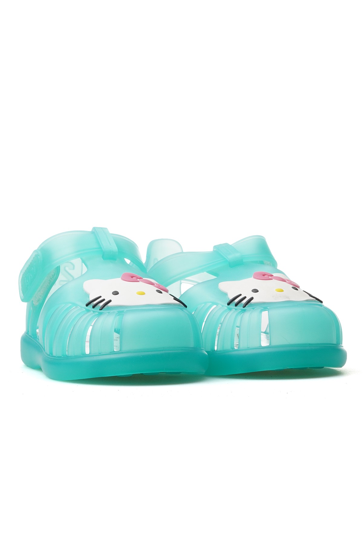 İgor Tobby V.kıtty Kız Çocuk Hello Kitty Kaymaz Taban Çocuk Günlük Sandalet (18-29) S10268  - YEŞİL