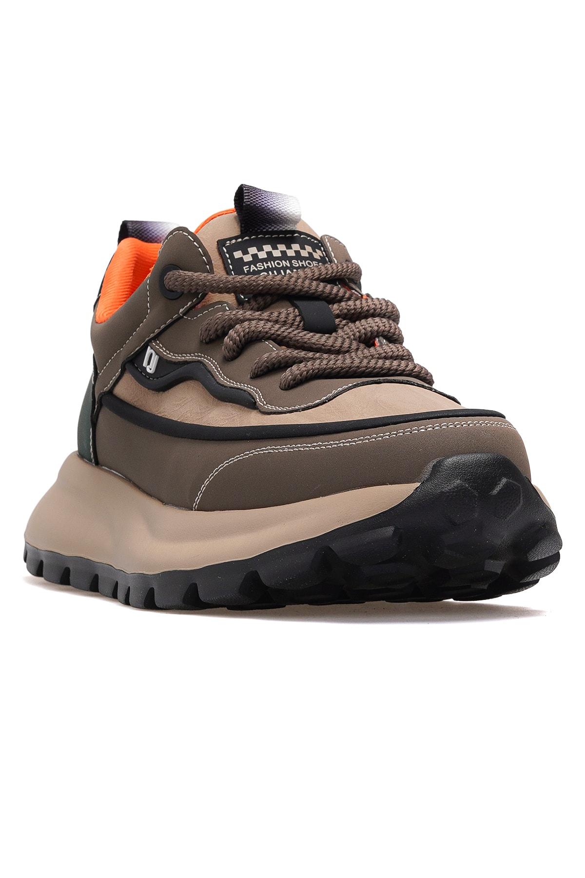 Erkek Günlük Hafif Sneaker Ayakkabı 25K501-1 M - KAHVE