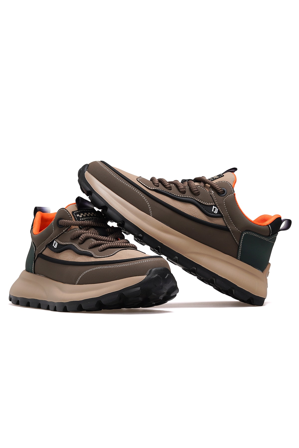 Erkek Günlük Hafif Sneaker Ayakkabı 25K501-1 M - KAHVE
