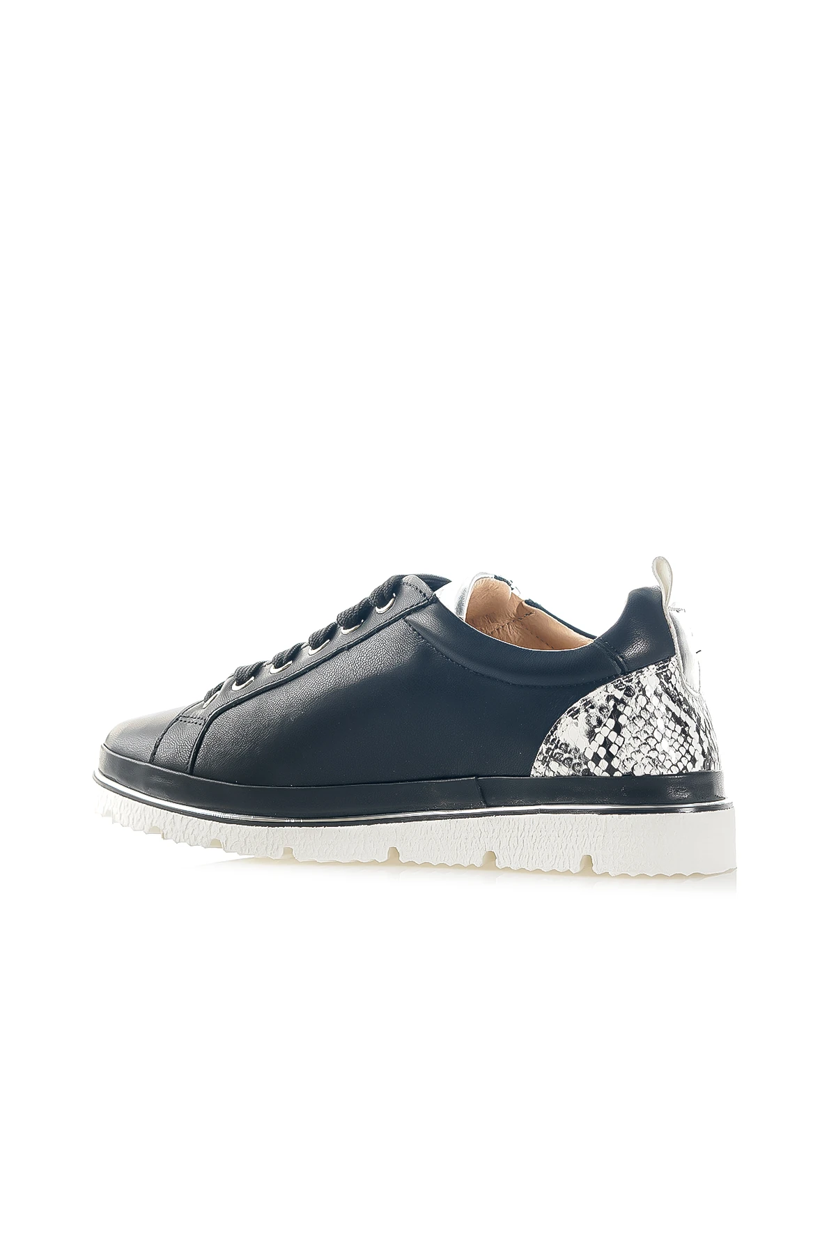 Mammamia Kadın Hakiki Deri Casual Comfort Günlük Ayakkabı (36-40) D24YA-7030 Z - SİYAH