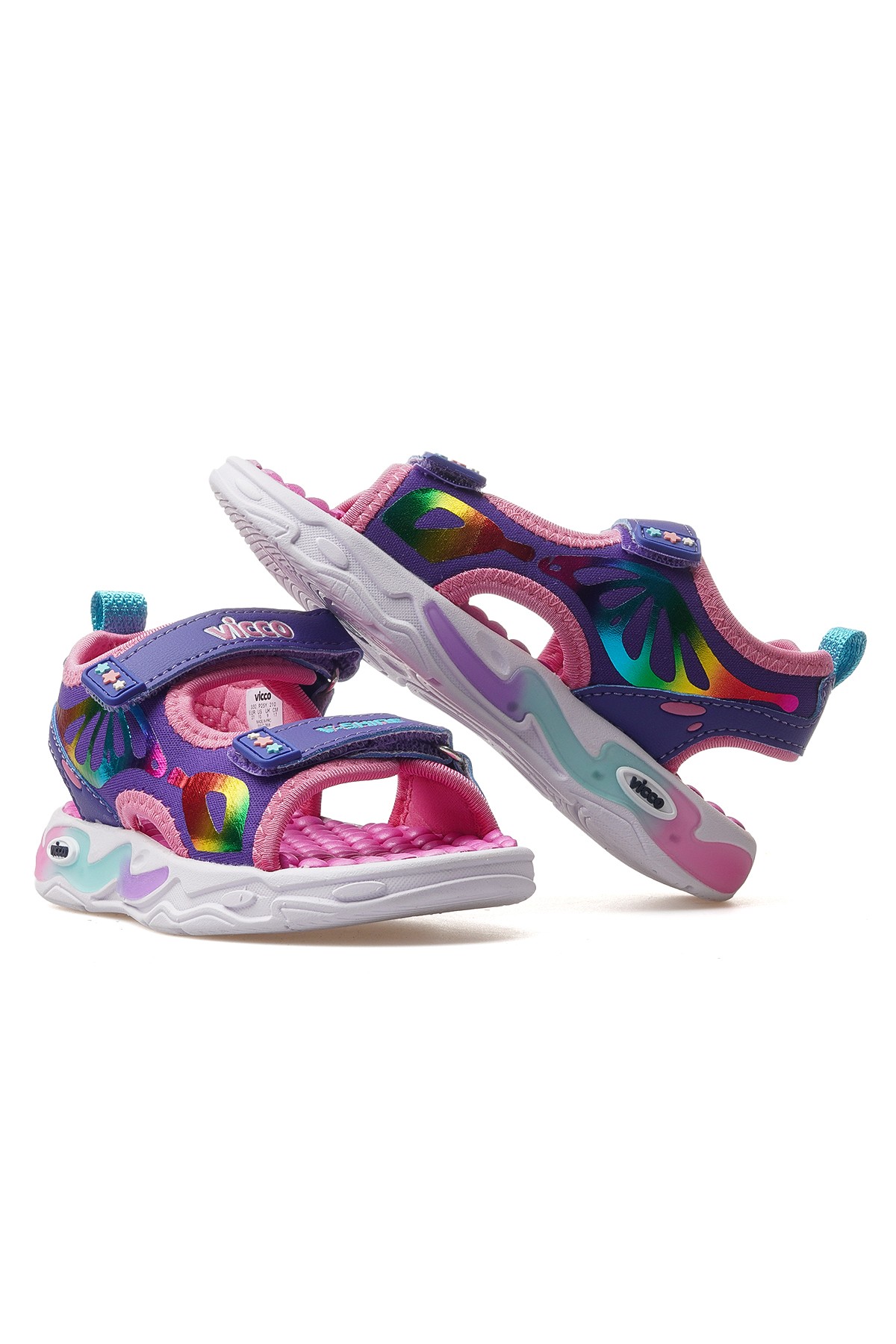 But Kız Çocuk Işıklı Sandalet 332.210 PK - MOR
