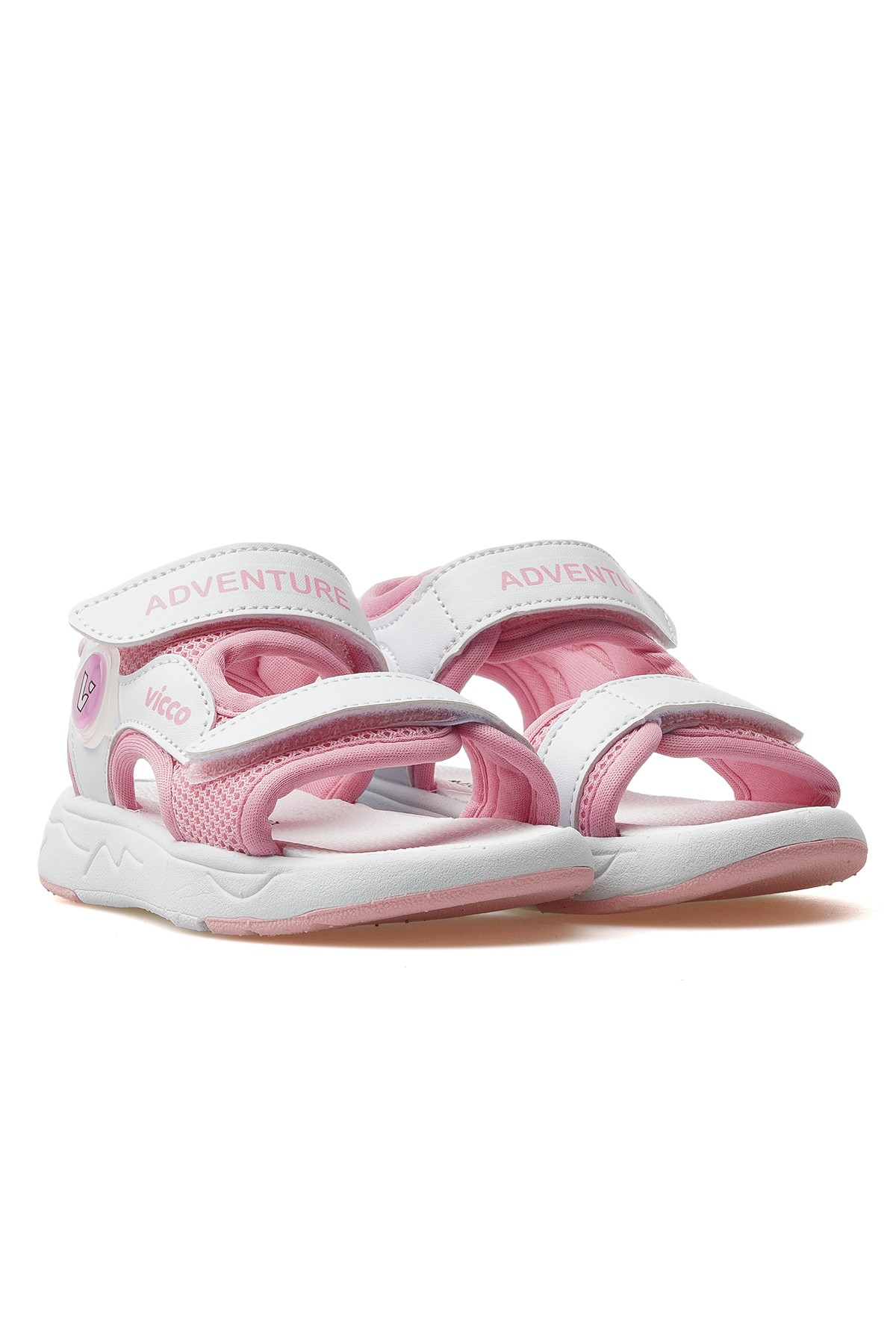 Vicco Mocha Kız Çocuk Anatomik Hafif Taban Günlük Sandalet (19-25) 321.210 BK - PEMBE