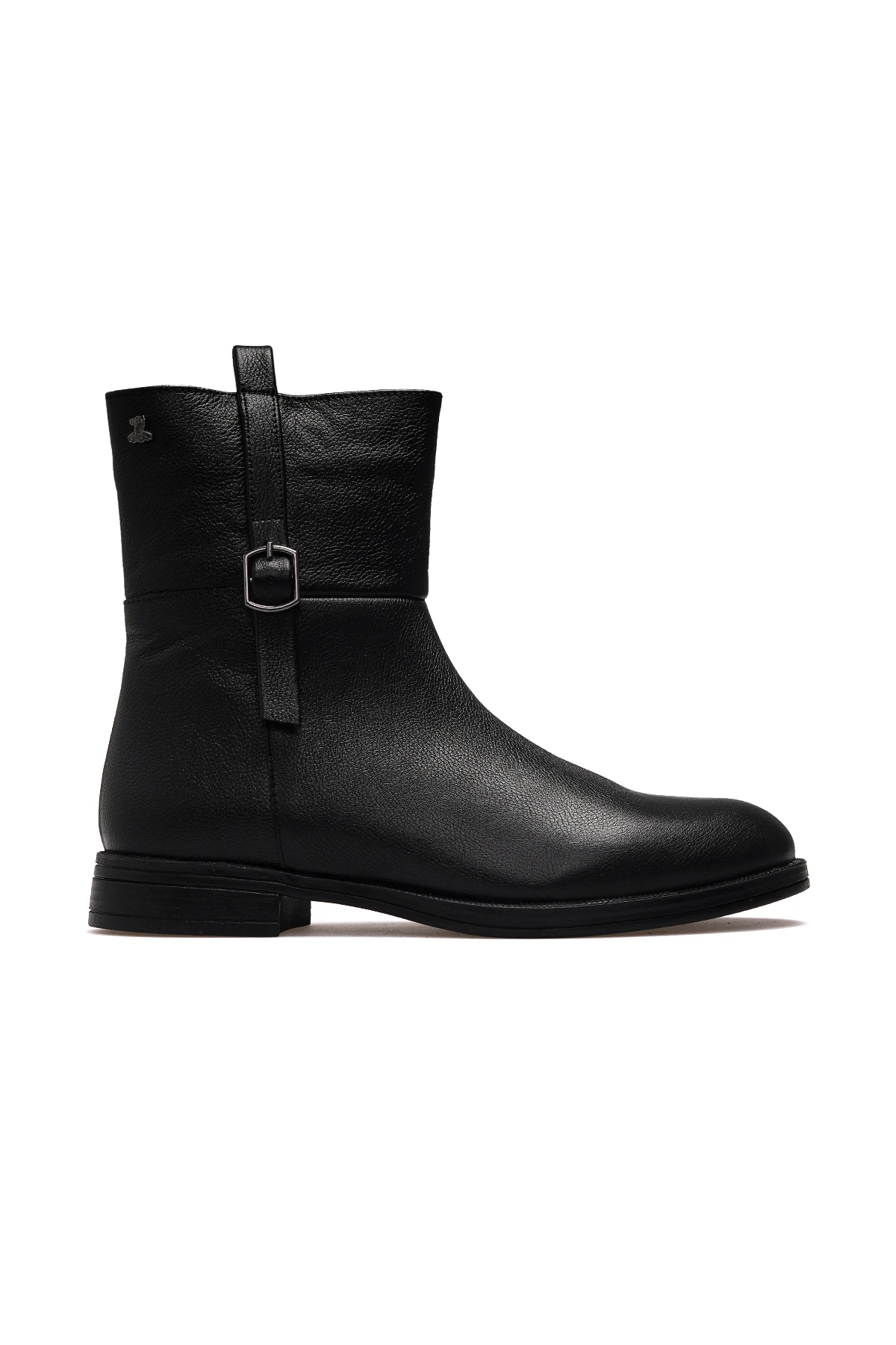 Kadın Hakiki Deri Casual Günlük Bot 2552701K Z - SİYAH