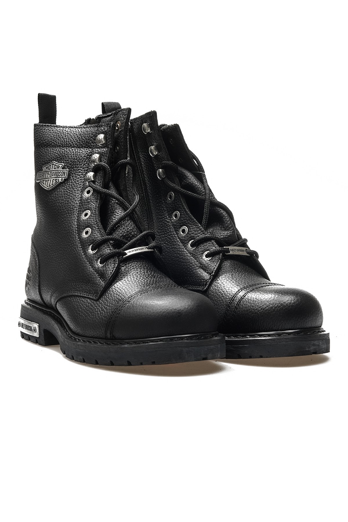 Harley Davidson Unısex Hakiki Deri Günlük Bot (40-45) COLMAR M - SİYAH FLOTER