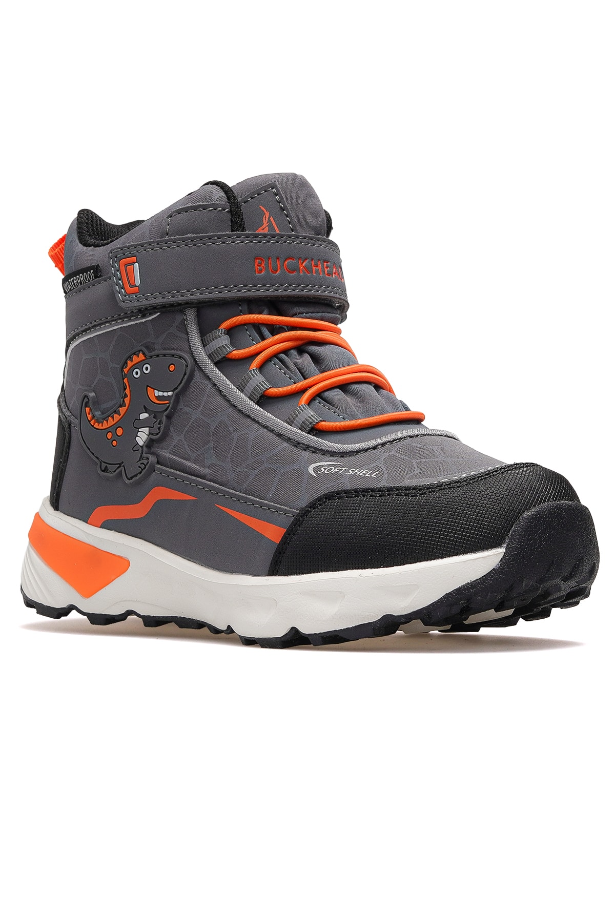 T-rex Erkek Çocuk Waterproff Işıklı Outdoor Bot BUCK3036 - GRİ