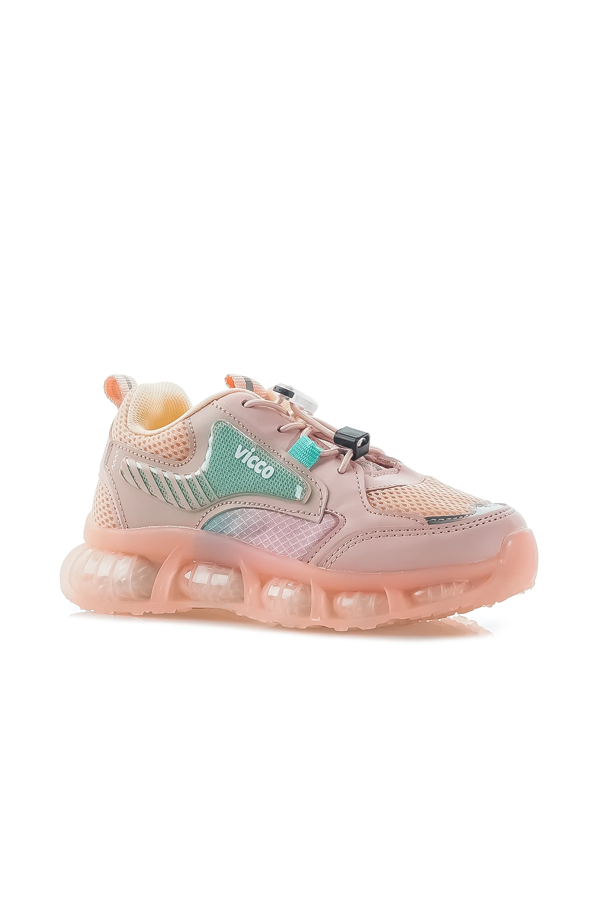 Vicco Corn Kız Çocuk Anatomik Taban Sneaker Spor Ayakkabı (26-35) 346.131 PK - PUDRA