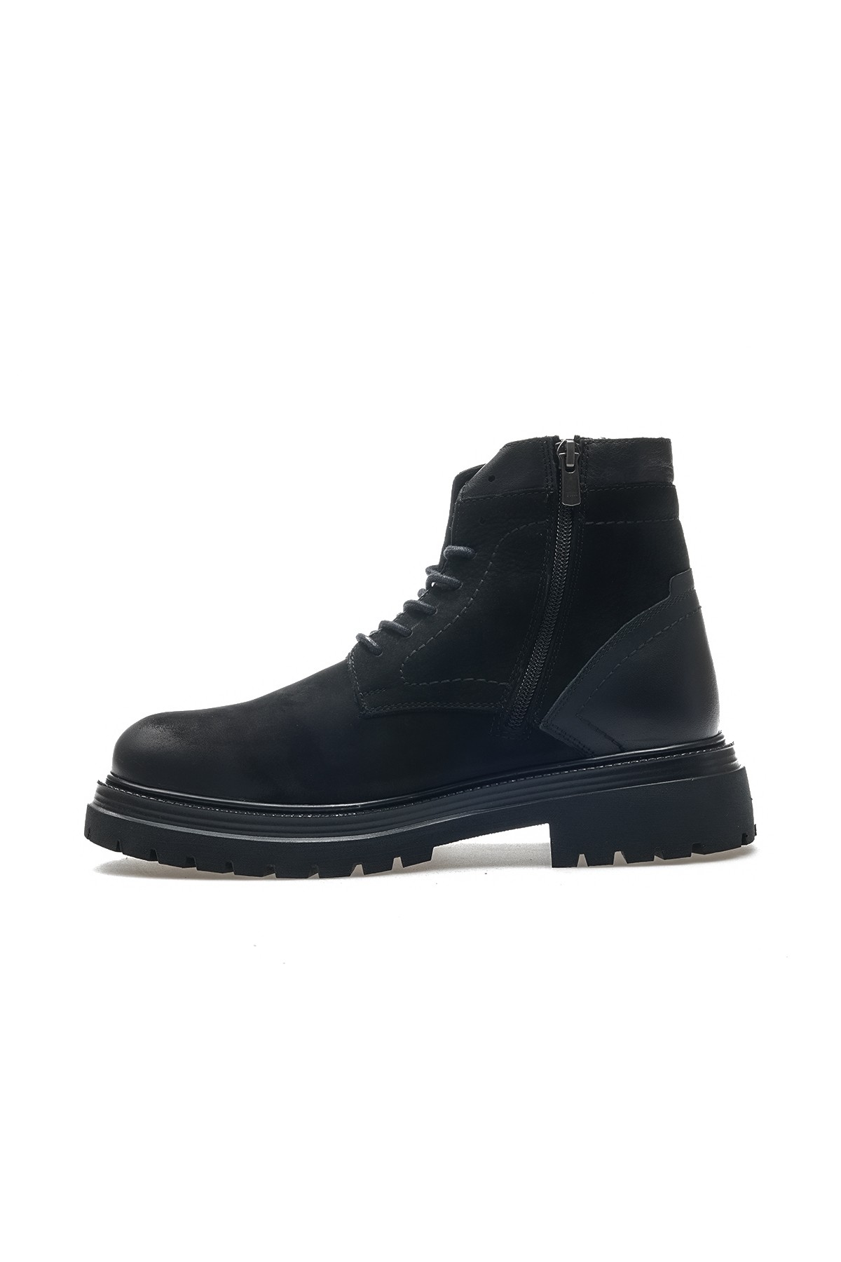 Pierre Cardin Erkek Hakiki Deri Casual Günlük Bot (40-44) 77812 M - SİYAH NUBUK
