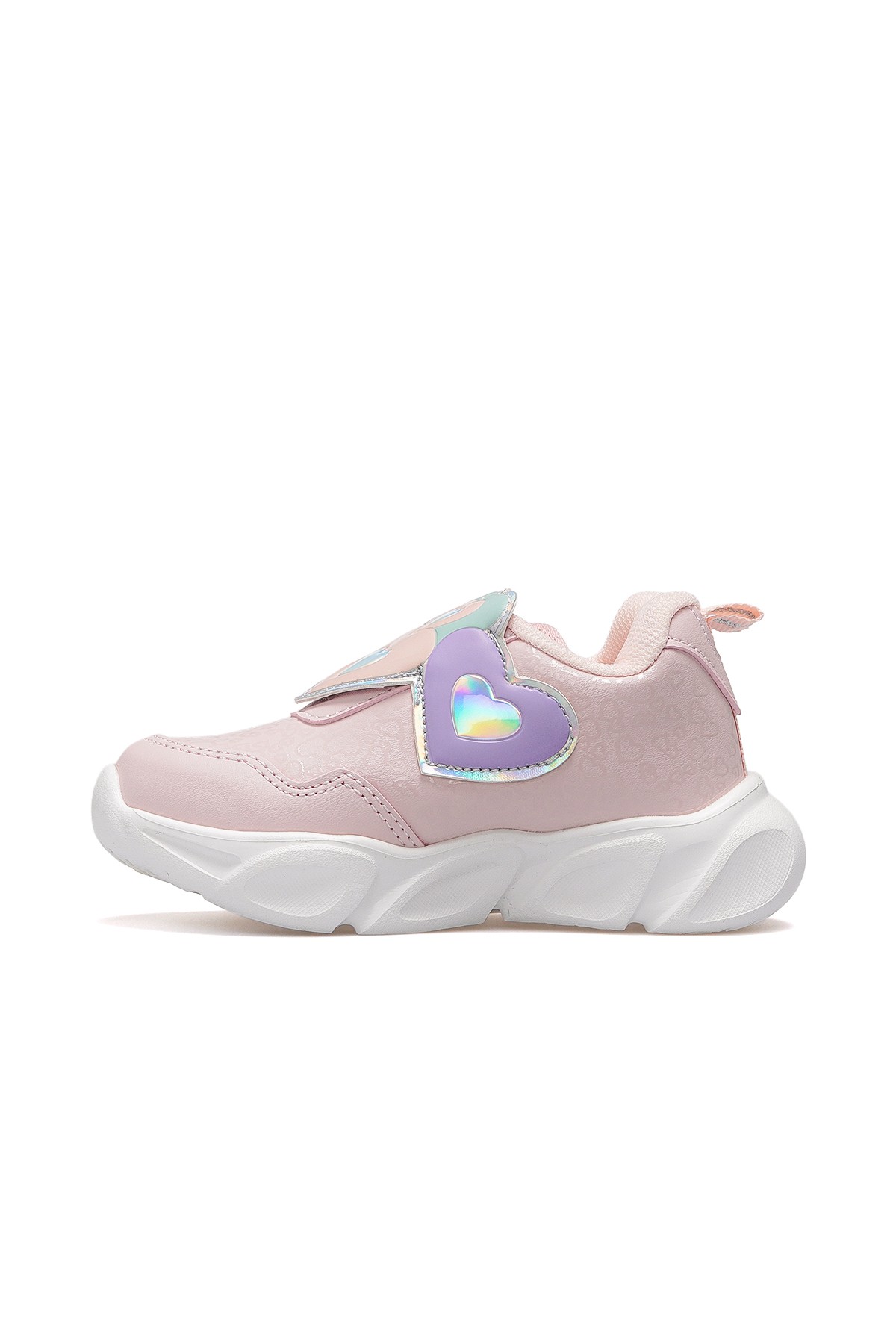 Lovely Kız Çocuk Işıklı Hafif Sneaker Spor Ayakkabı 346.234 PK - PUDRA
