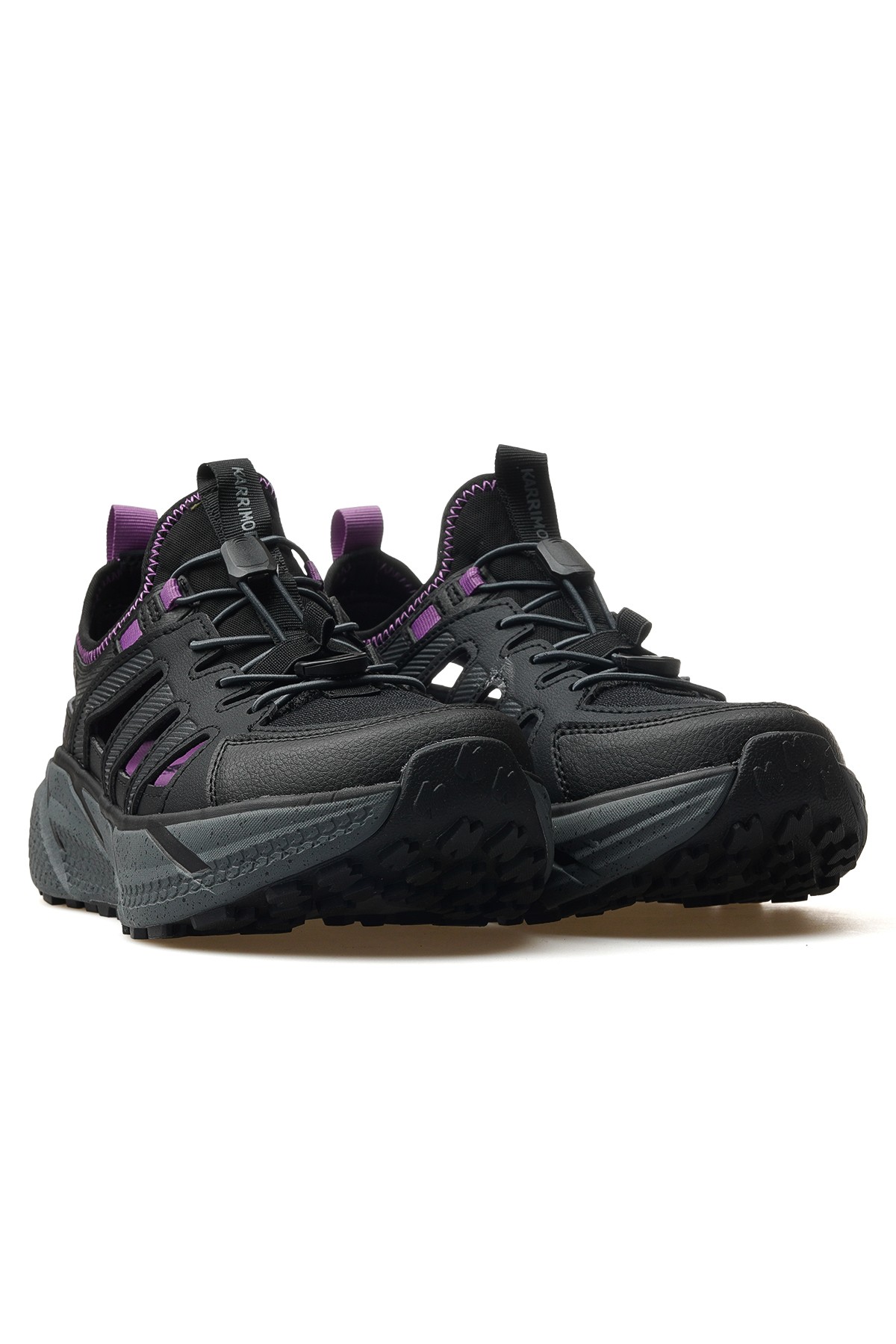 Hamilton Womens Kadın Günlük Sneaker Ayakkabı KW2538 Z - SİYAH MOR