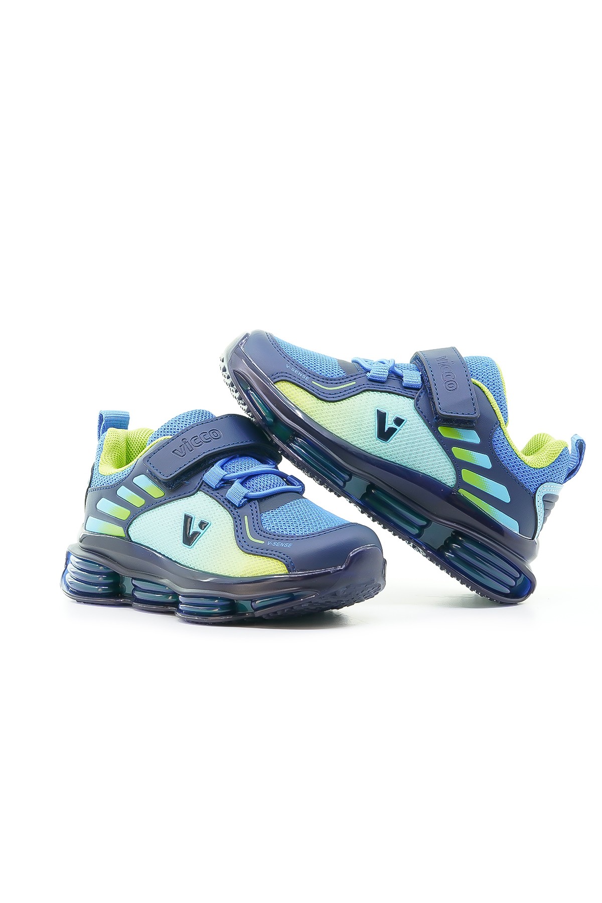 Vicco Oslo Erkek Çocuk Anatomik Air Taban Sneaker Günlük Spor Ayakkabı (26-37) 346.152 FE - SAKS MAVİ
