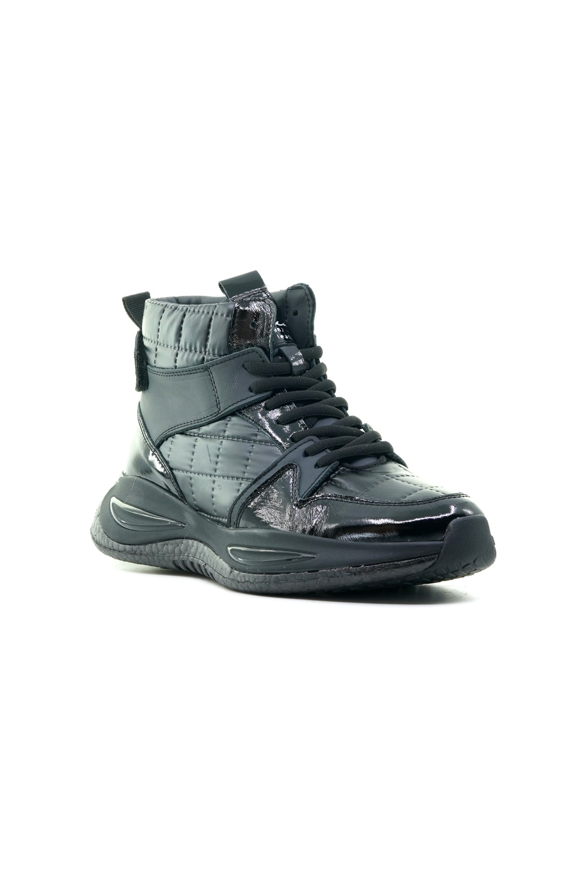 Yaşar Kaşlı Erkek Sneaker Günlük Bot (40-44) YKÖ-18188 M - SİYAH KIRIŞIK RUGAN