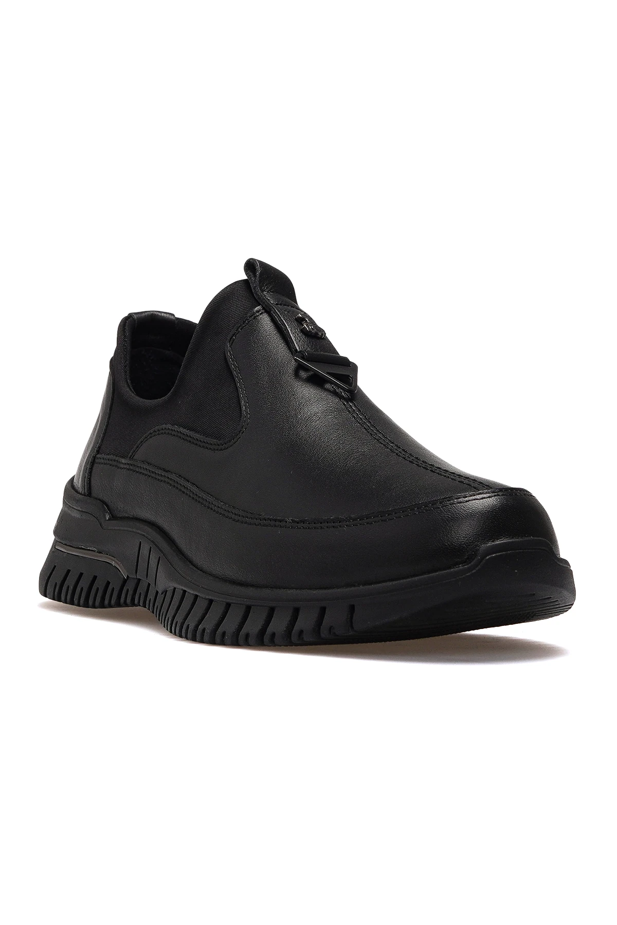 Kadın Hakiki Deri Comfort Casual Günlük Aayakkabı 24400001K Z - SİYAH