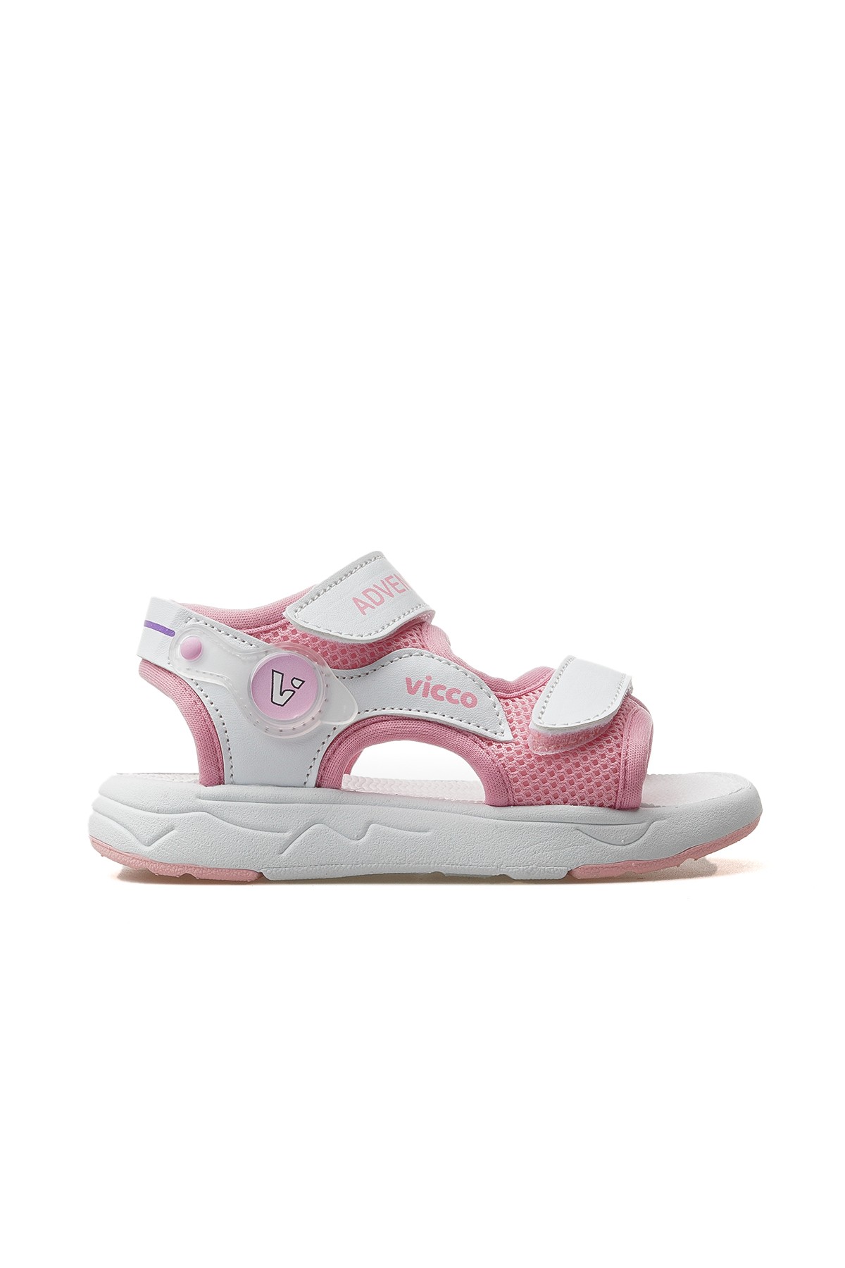Vicco Mocha Kız Çocuk Anatomik Hafif Taban Günlük Sandalet (19-25) 321.210 BK - PEMBE