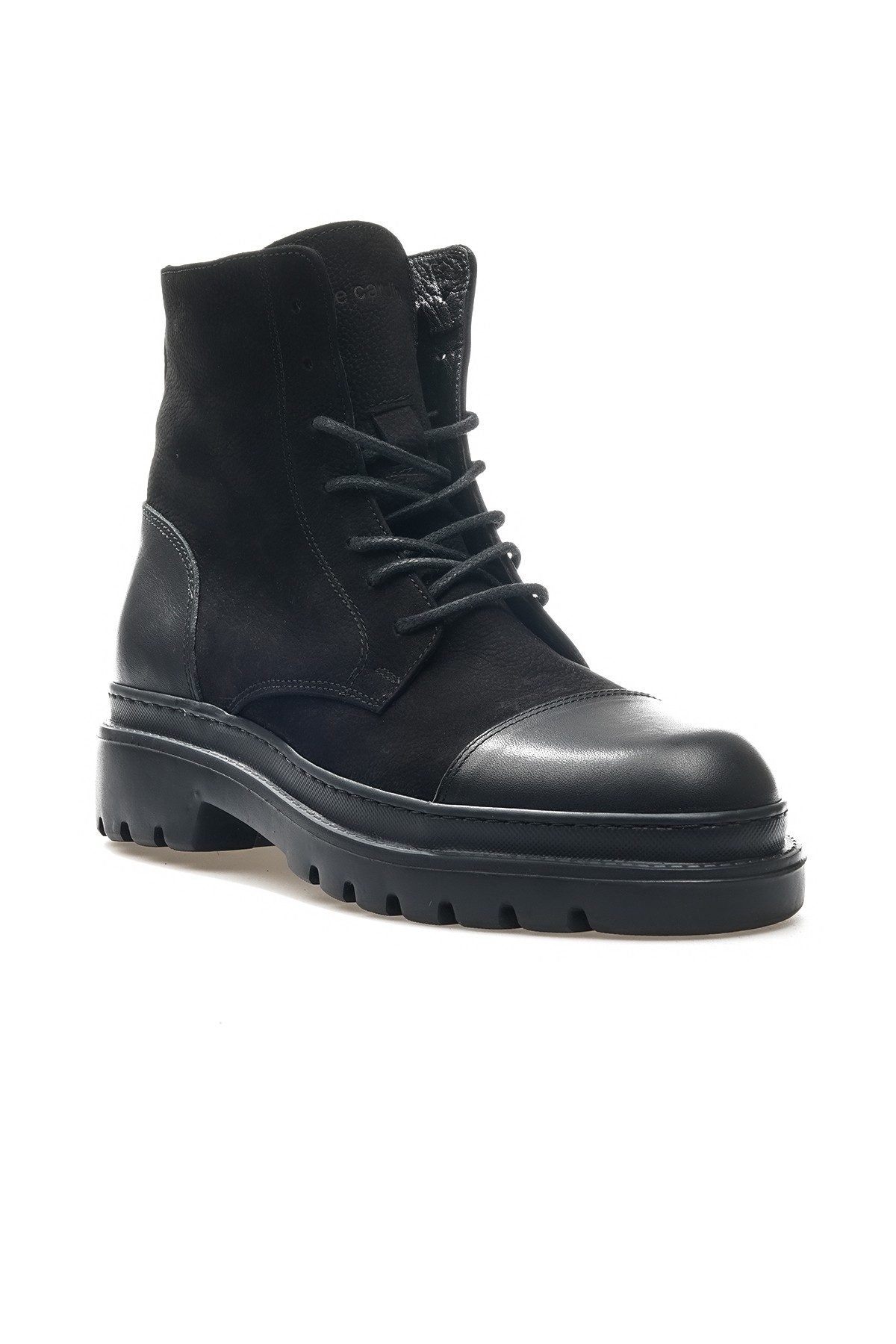 Pierre Cardin Erkek Hakiki Deri Casual Günlük Bot (40-44) 77810 M - SİYAH NUBUK