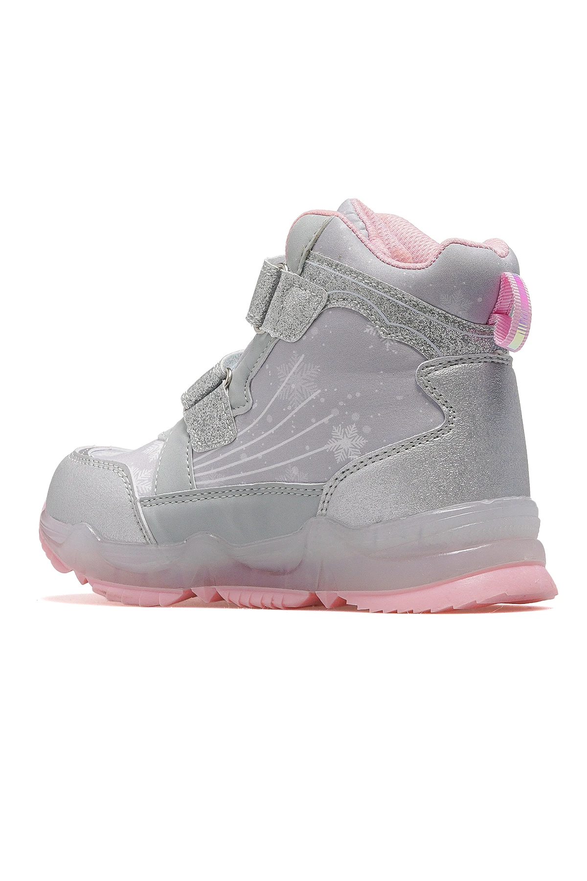 Snowy Kız Çocuk Waterproff Outdoor Işıklı Bot BUCK3034 - GRİ