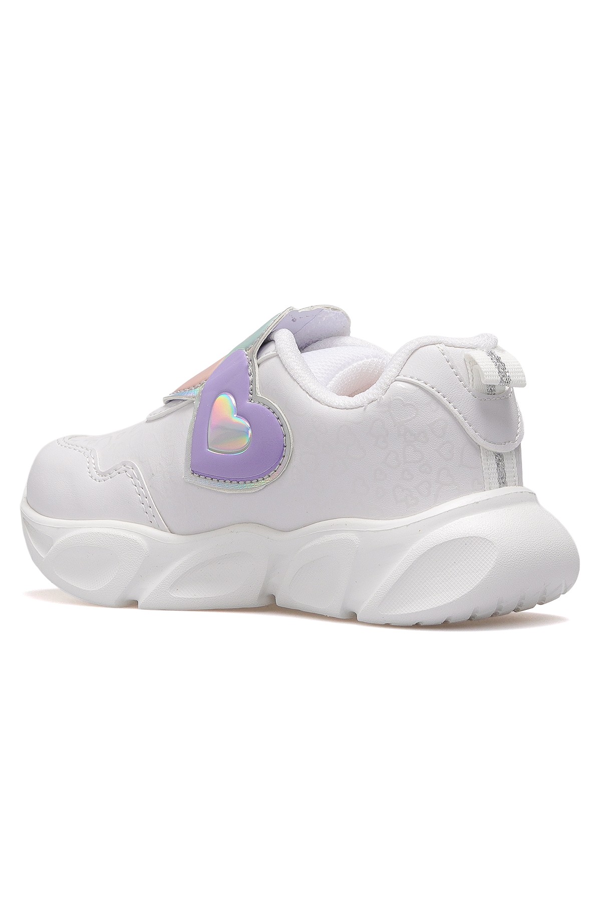Lovely Kız Çocuk Işıklı Hafif Sneaker Spor Ayakkabı 346.234 PK - BEYAZ