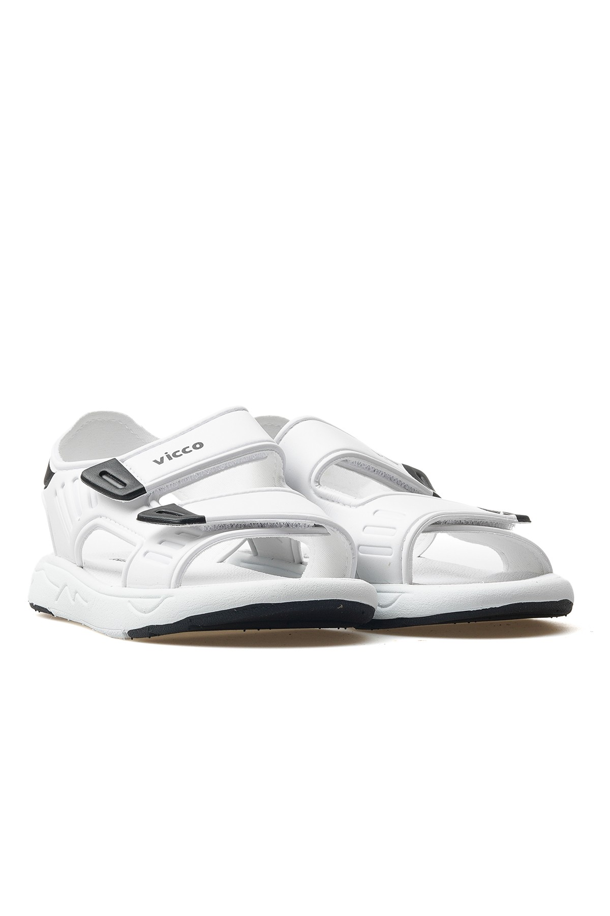 Vicco Vital Erkek Çocuk Anatomik Hafif Taban Günlük Sandalet (22-30) 321.217 BE - BEYAZ