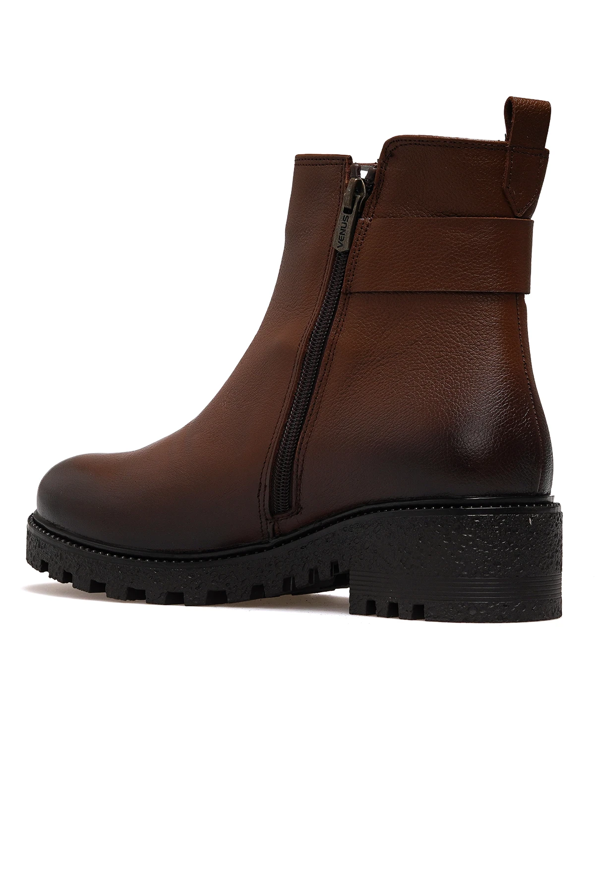 Kadın Hakiki Deri Su Geçirmez Casual Günlük Bot 1950839K Z - TABA