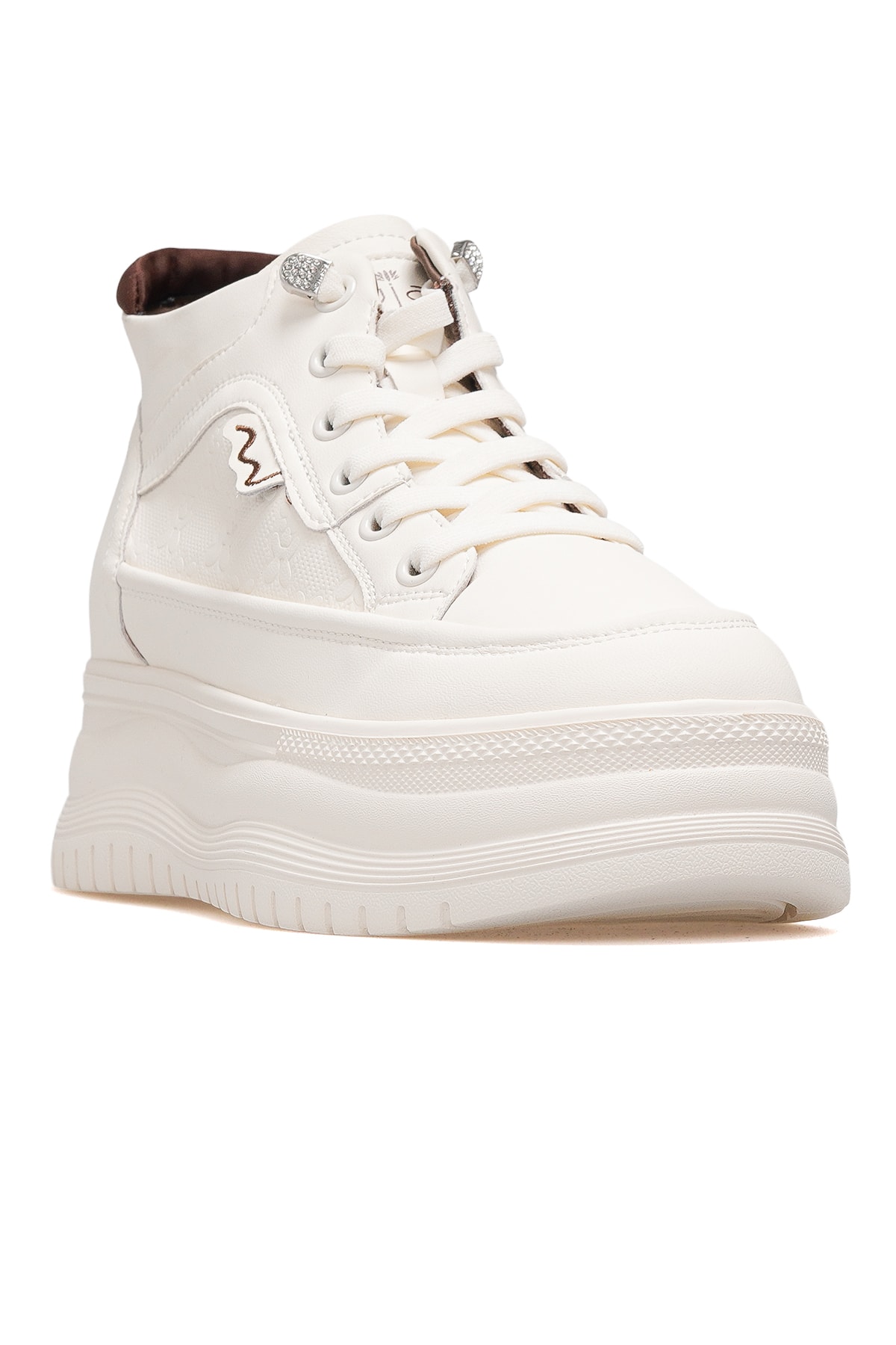 Kadın Sneaker Günlük Bot 25K313-2 Z - BEJ