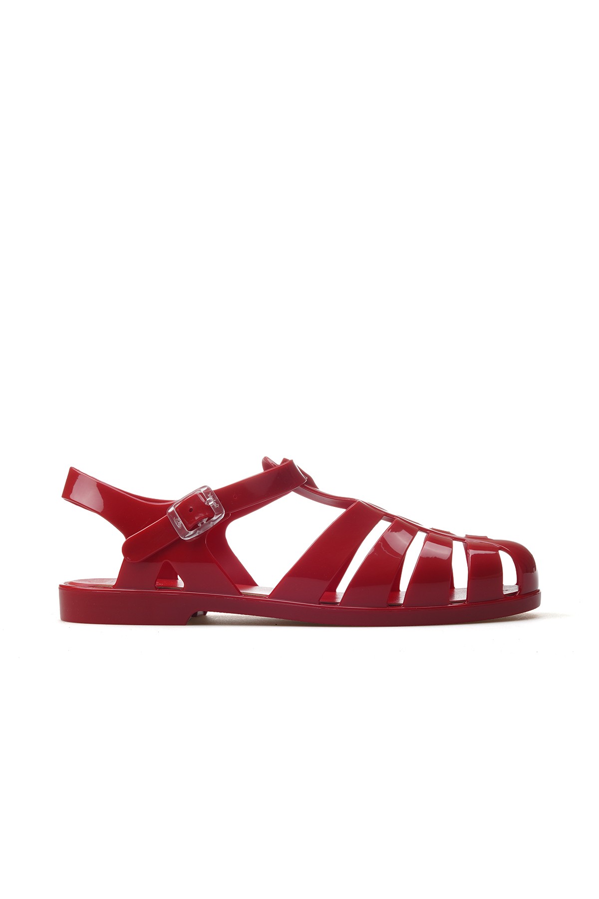 İgor Bıarrıtz Kaydırmaz Taban Kadın Sandalet (36-41) KS10258-BIARRITZ - KIRMIZI RUGAN