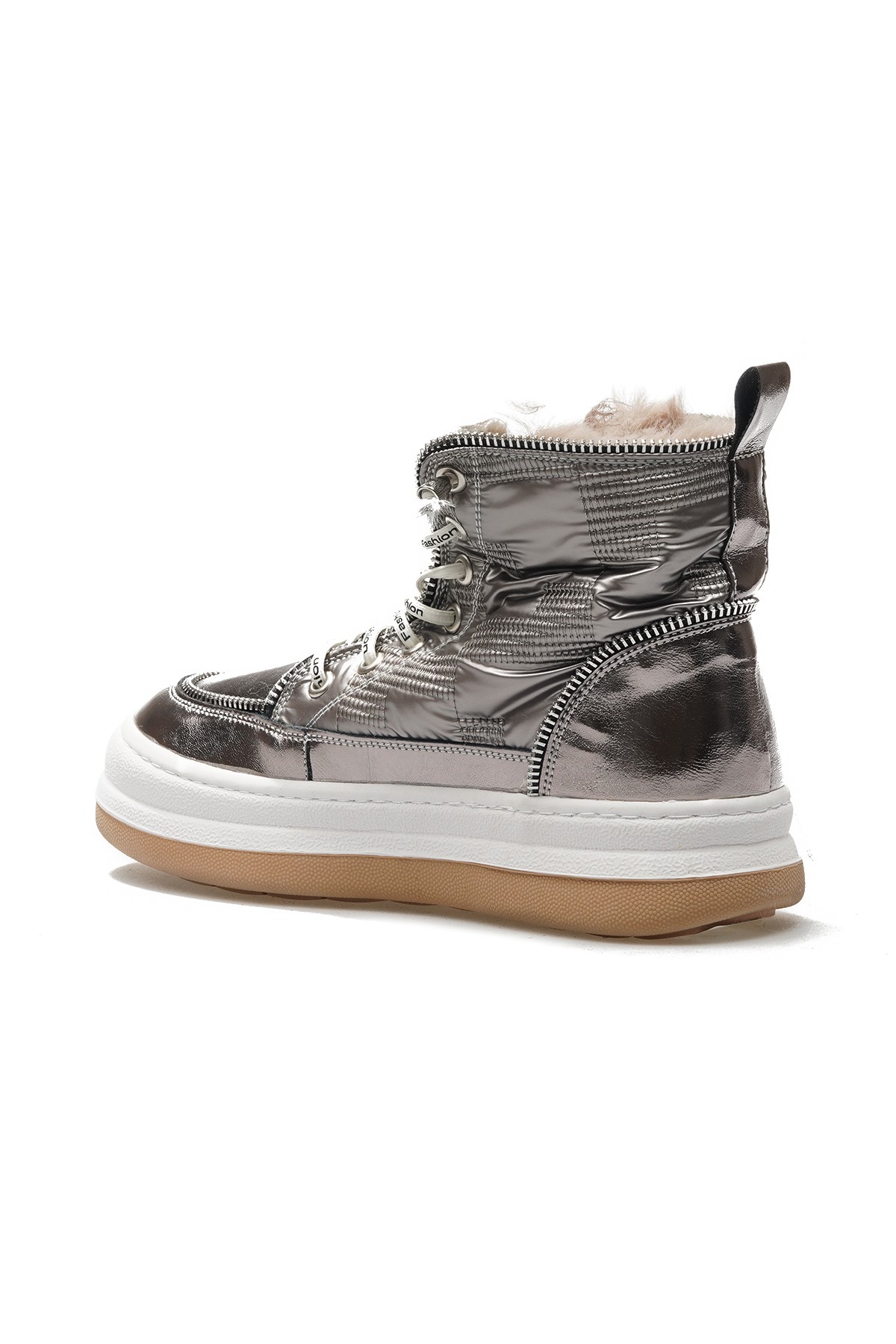 Guja Kadın Taş Detaylı Sneaker Günlük Bot (36-40) 23K321-7 Z - GRİ