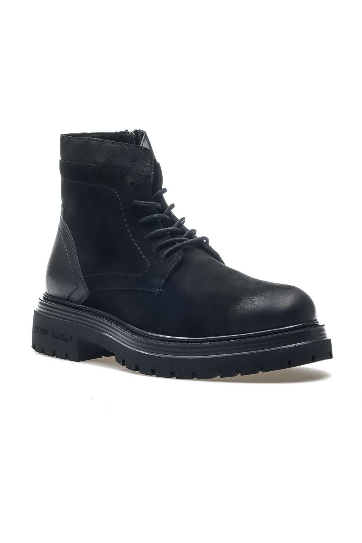 Pierre Cardin Erkek Hakiki Deri Casual Günlük Bot (40-44) 77812 M - SİYAH NUBUK