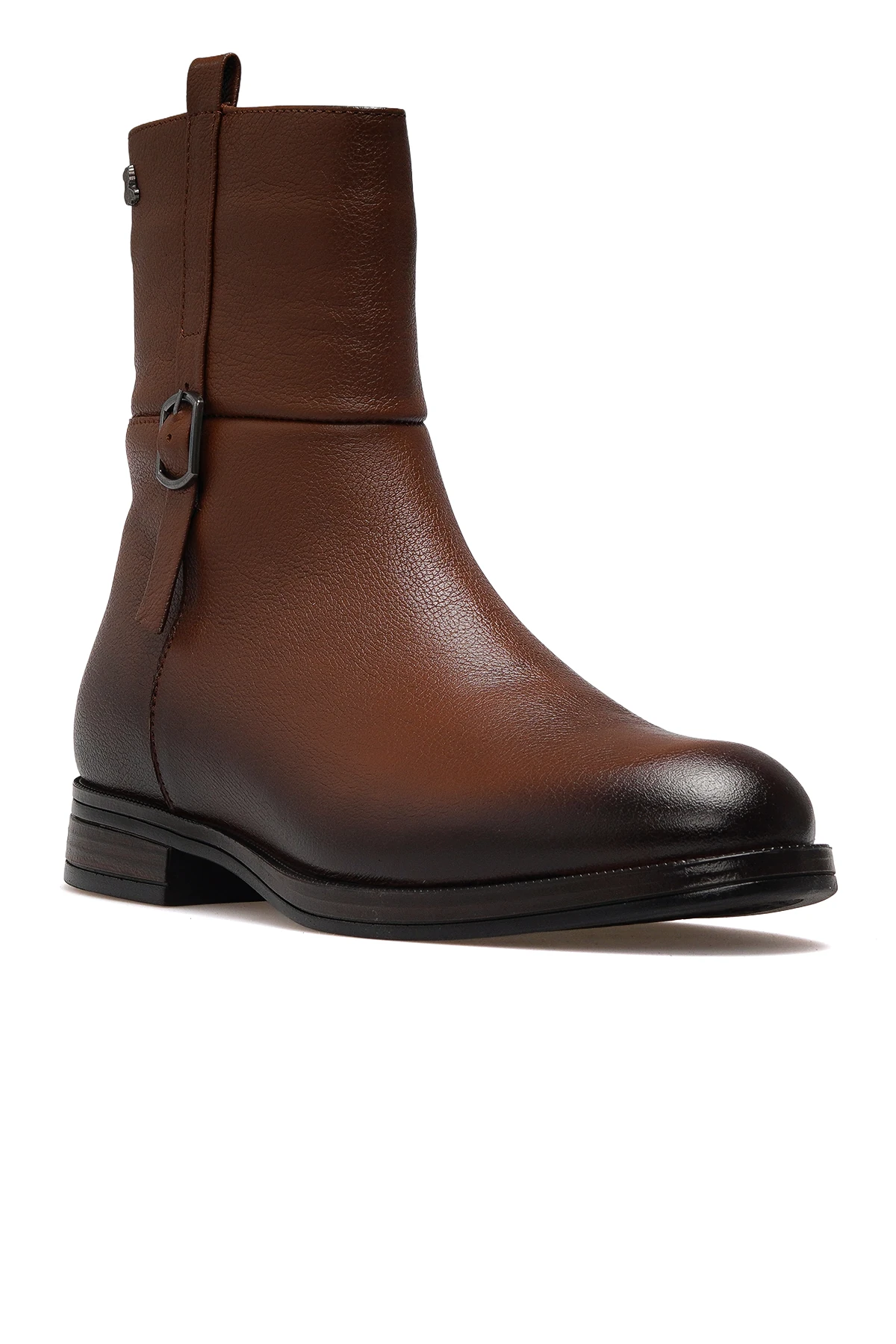 Kadın Hakiki Deri Casual Günlük Bot 2552701K Z - TABA