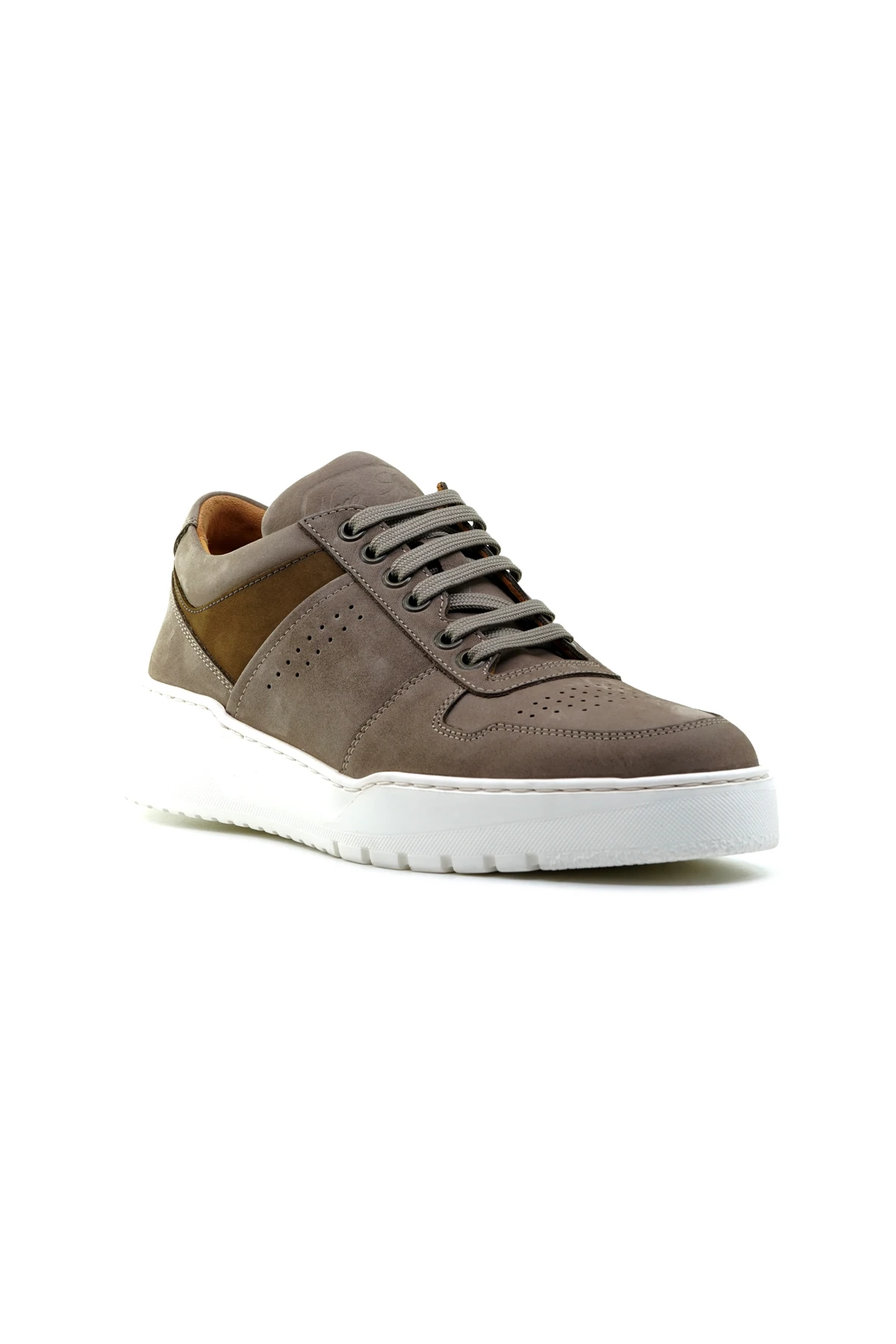 Libero Erkek Hakiki Deri Sneaker Ayakkabı(40-44) L4705 M - VİZON