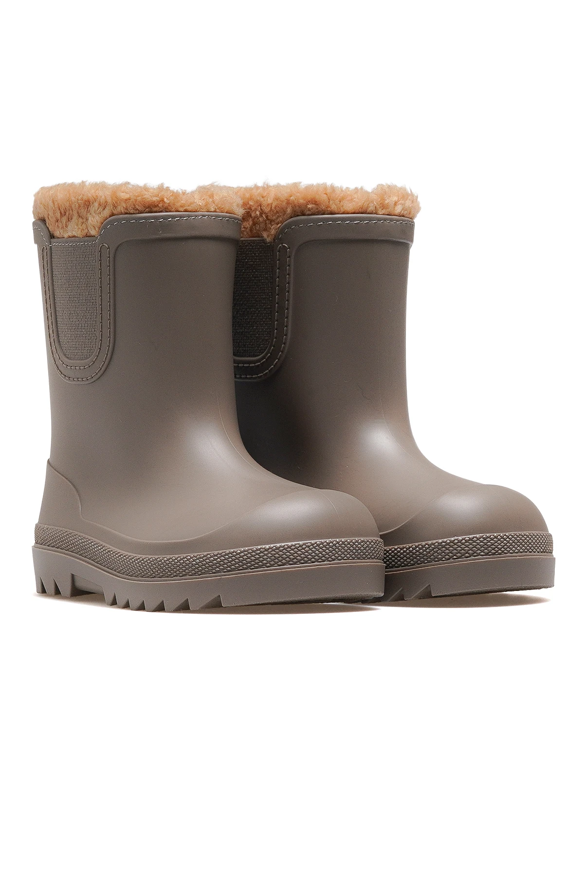 Verona Borreguito Unısex Çocuk Kürklü Su Geçirmez Çizme W10340 - KUM