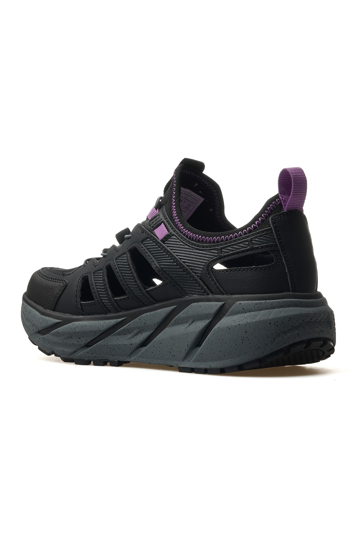 Hamilton Womens Kadın Günlük Sneaker Ayakkabı KW2538 Z - SİYAH MOR