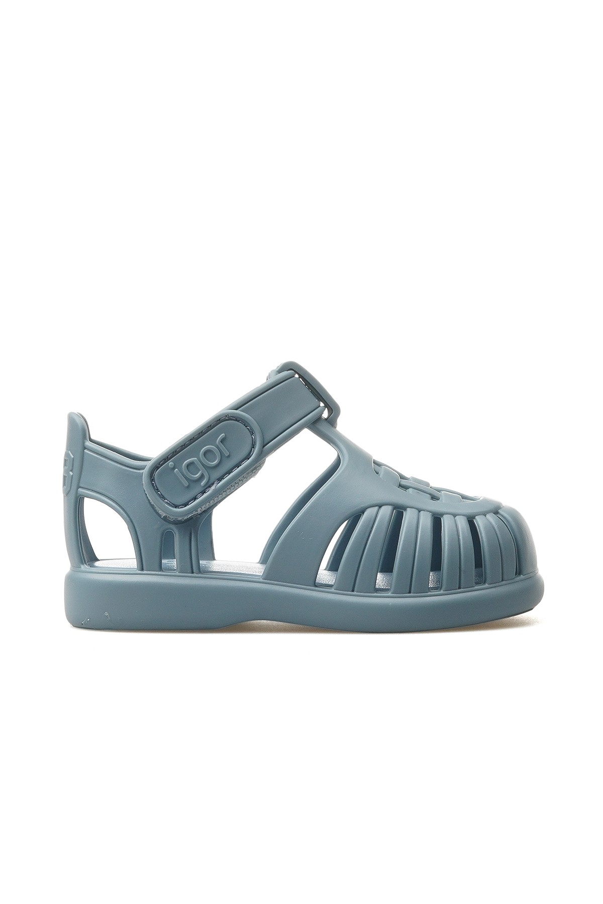 İgor Tobby Solıd Unısex Kaymaz Taban Çocuk Sandalet (18-29) KS10271-TOBBY SOLID - MAVİ