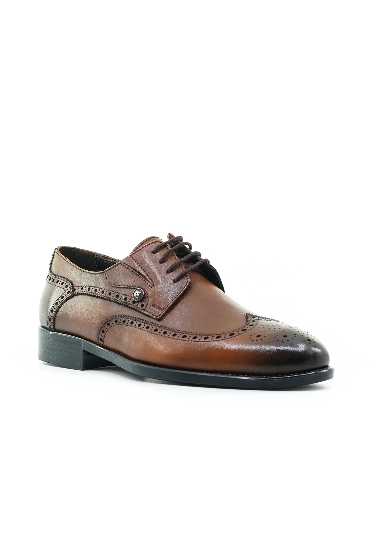 Pierre Cardin Erkek Hakiki Deri Klasik Günlük Ayakkabı (40-44) 63576 M - TABA