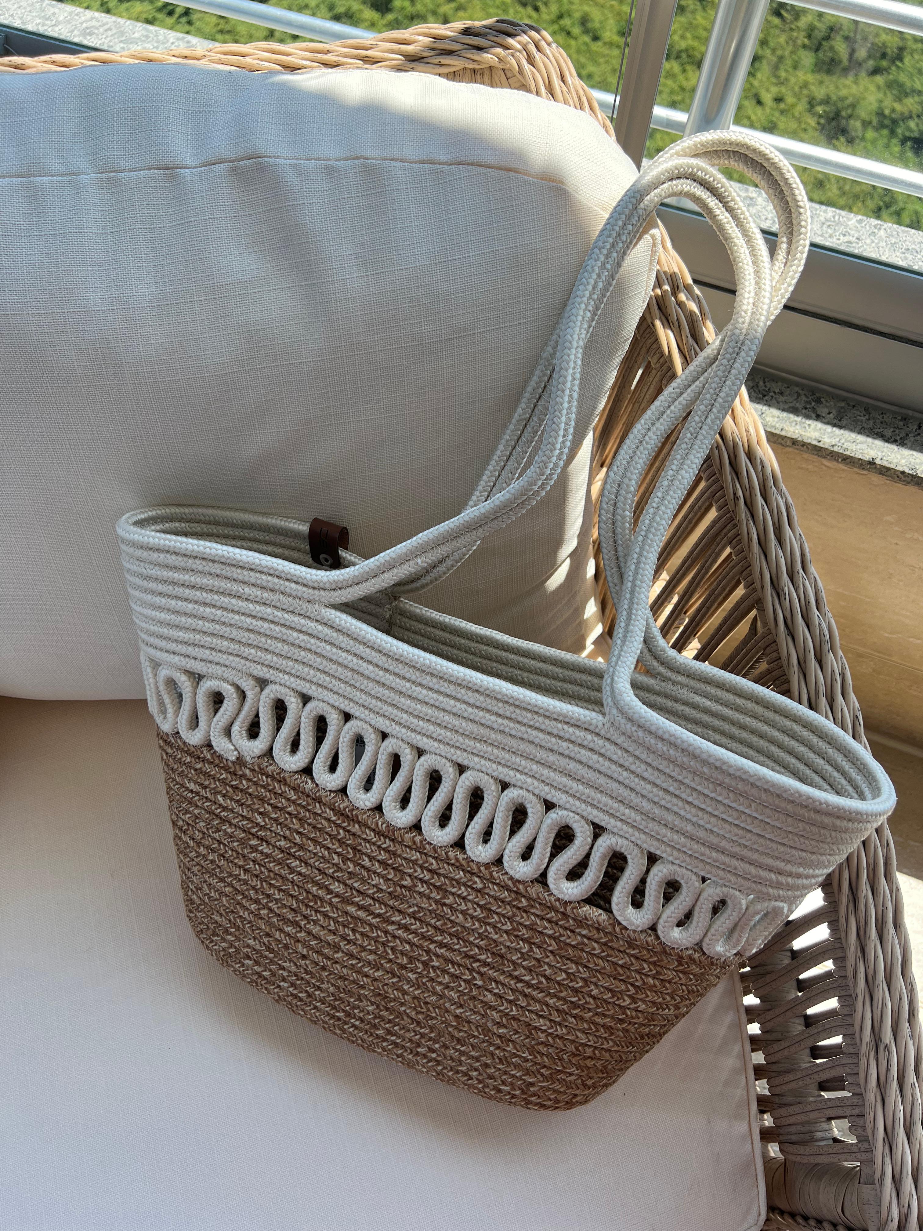  Dorena Handmade Hasır Omuz Çantası