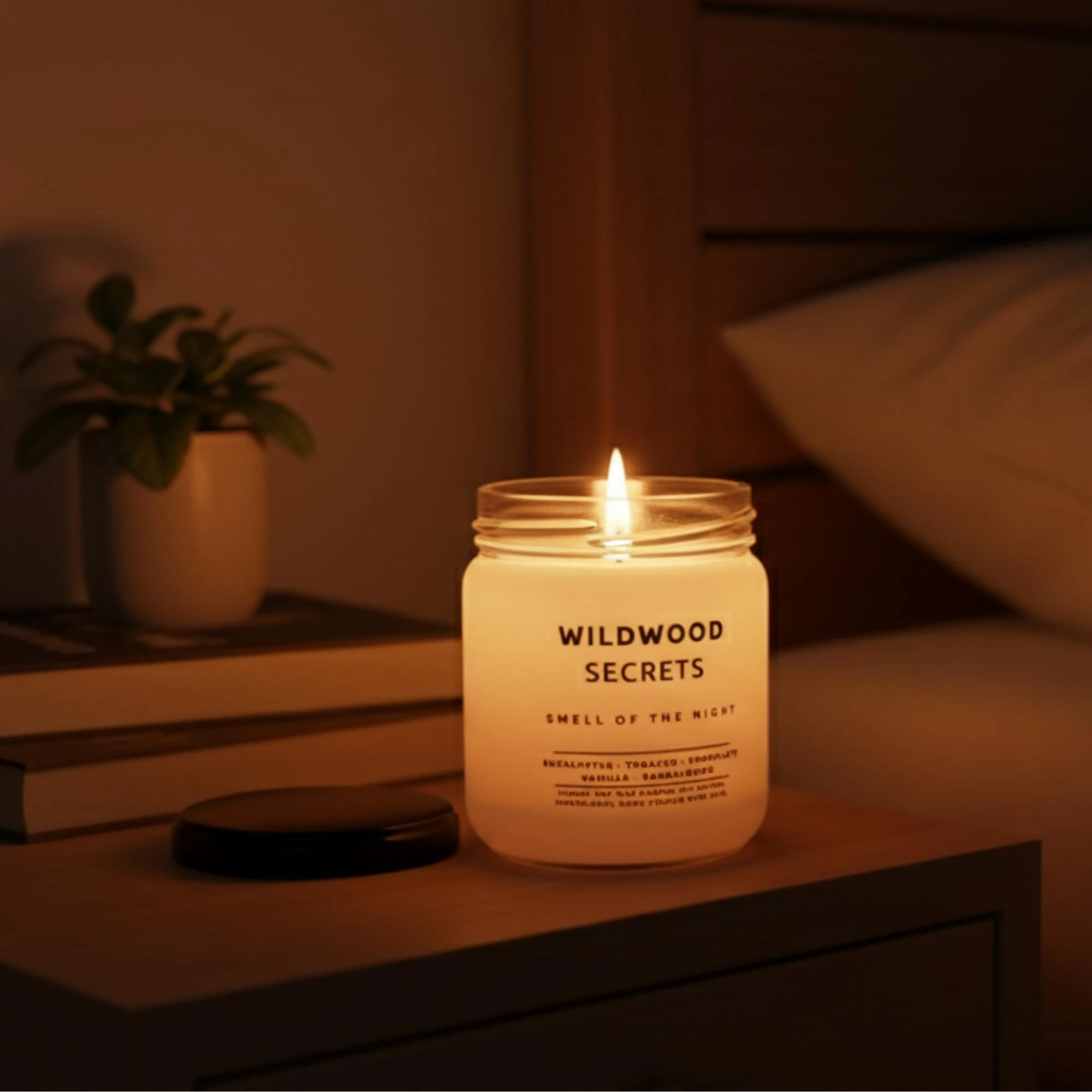 Calm Reflections Çiftli Soya Mum Seti – El Yapımı Kokulu Doğal Mumlar, Nane-Tarçın-Çikolata-Vanilya Aromalı, Şık Cam Tasarım, Ev ve Ofis İçin Lüks Hediye Seti