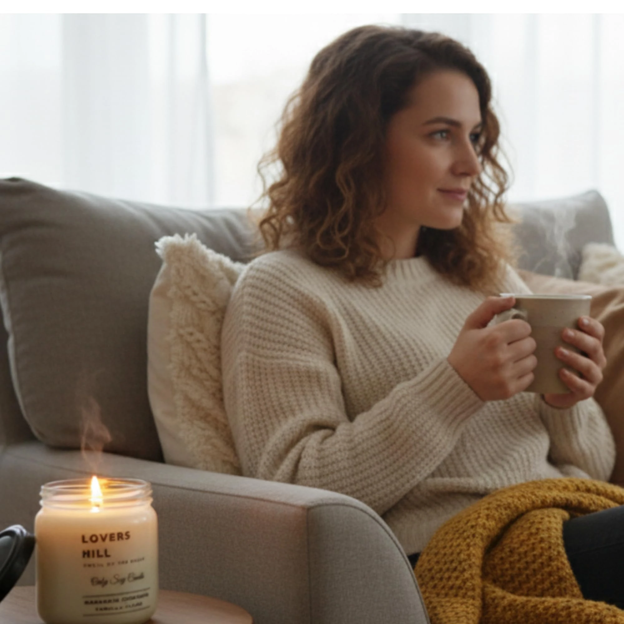 Smell of the Night 4’lü Premium Soya Mumu Seti | Calm Reflections, Wildwood Secrets, Mystic Serenity, Lovers Hill | 7 oz Cam Kavanoz | 40+ Saat Yanma | Doğal, Paraben İçermez, Hediye Seti