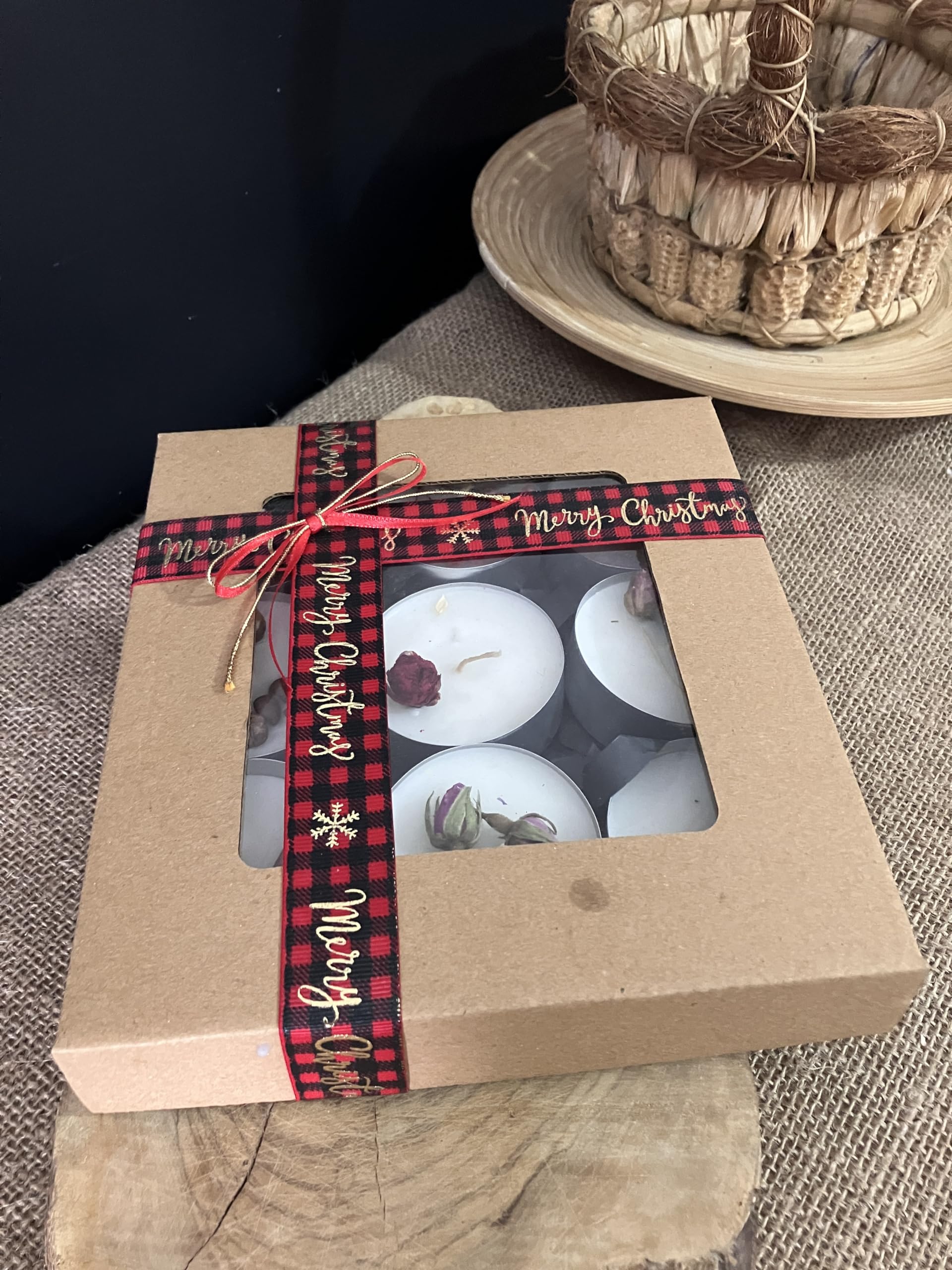 Smell of the Night 9'lu XXL tealight soya mumu,normalden 4 kat büyük,36 Tealight ile eşdeğer,Hediyelik doğal soya mumu,48 gr, 16 saat yanma süresi, nane çikolata vanilya kokulu (Nane, çikolata, vanilya)