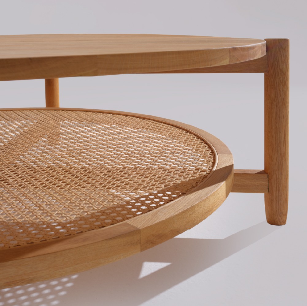 Step Sehpa – Meşe / 100 cm