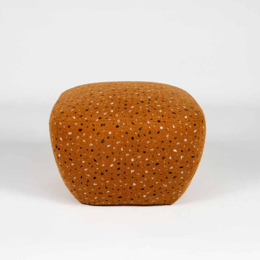 Stone Puf – Terrazzo Turuncu