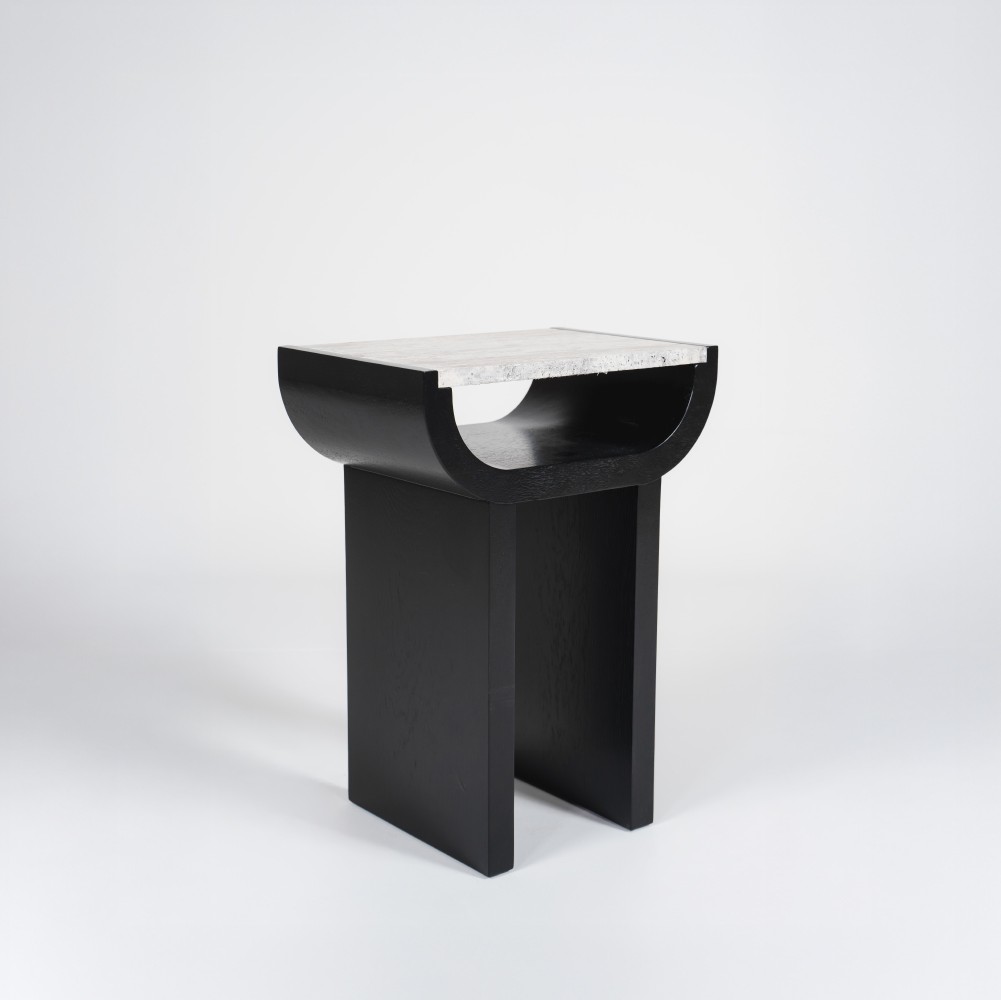 Demi Sehpa – Carrara/ 45 cm – H:60