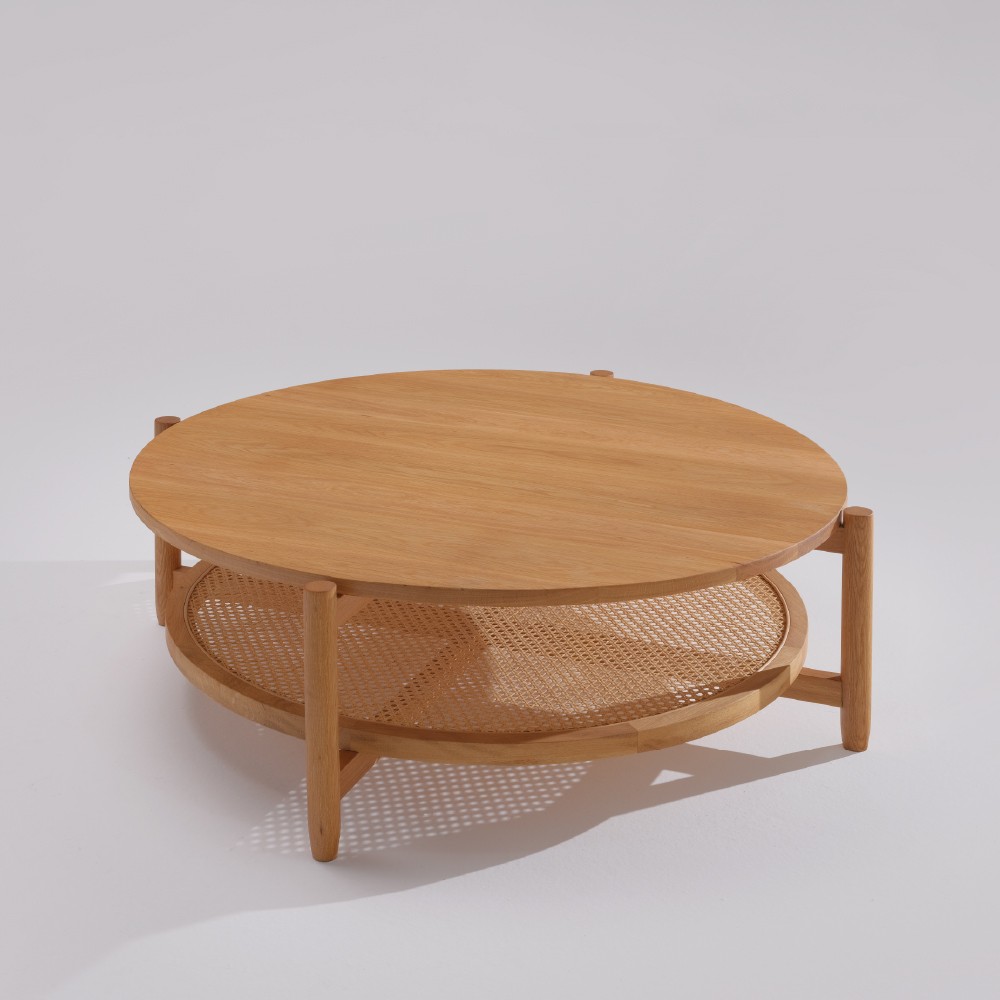 Step Sehpa – Meşe / 100 cm