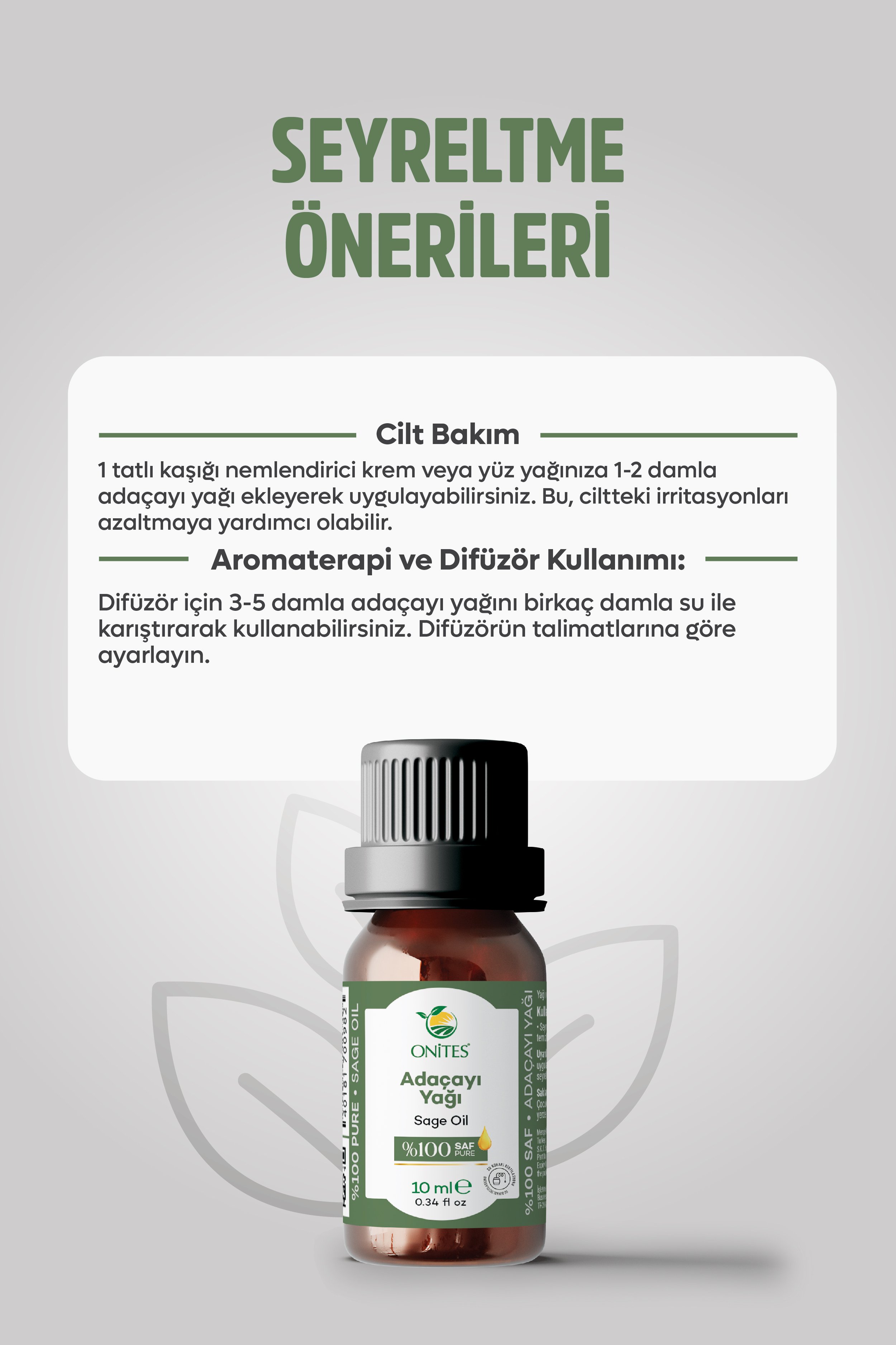 Adaçayı Yağı 10ml